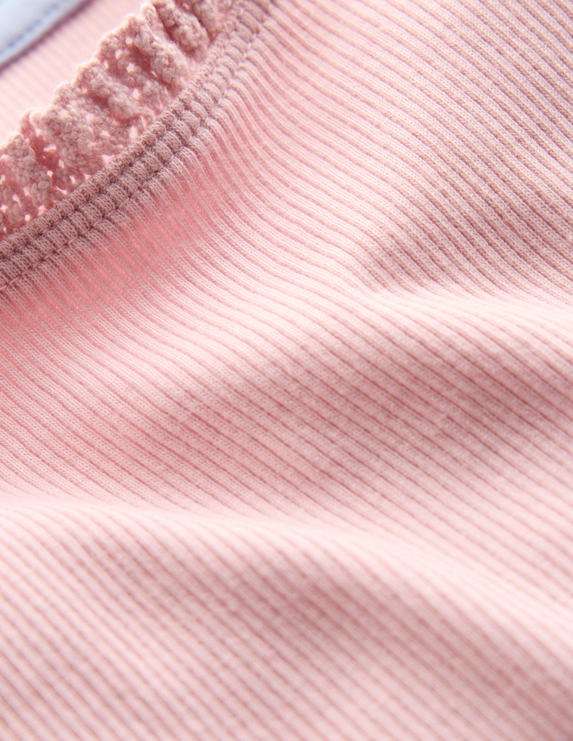  Short Sleeve Ribbed T-Shirt-French Pink、mySite、ashleygrahame