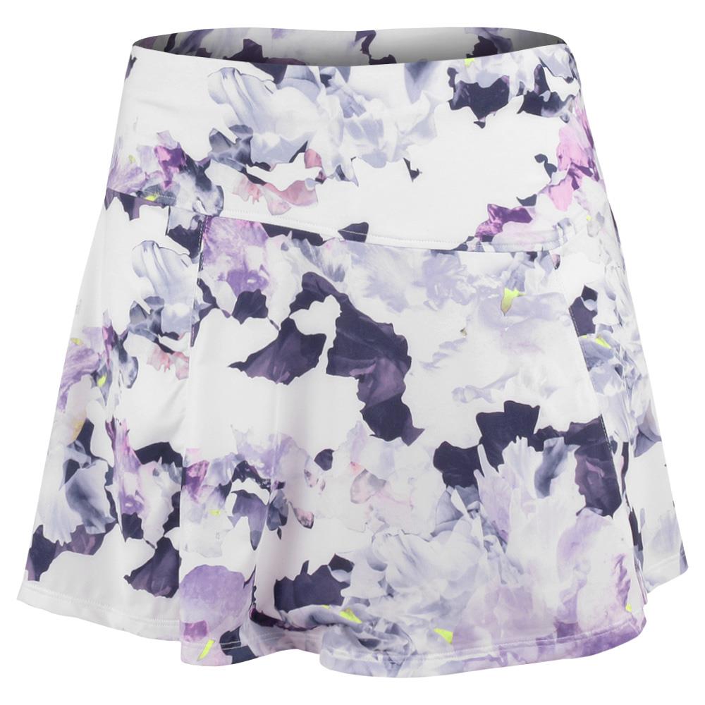 Sofibella Women's Lilac Dream Print 13 Skort - Cloud Cover