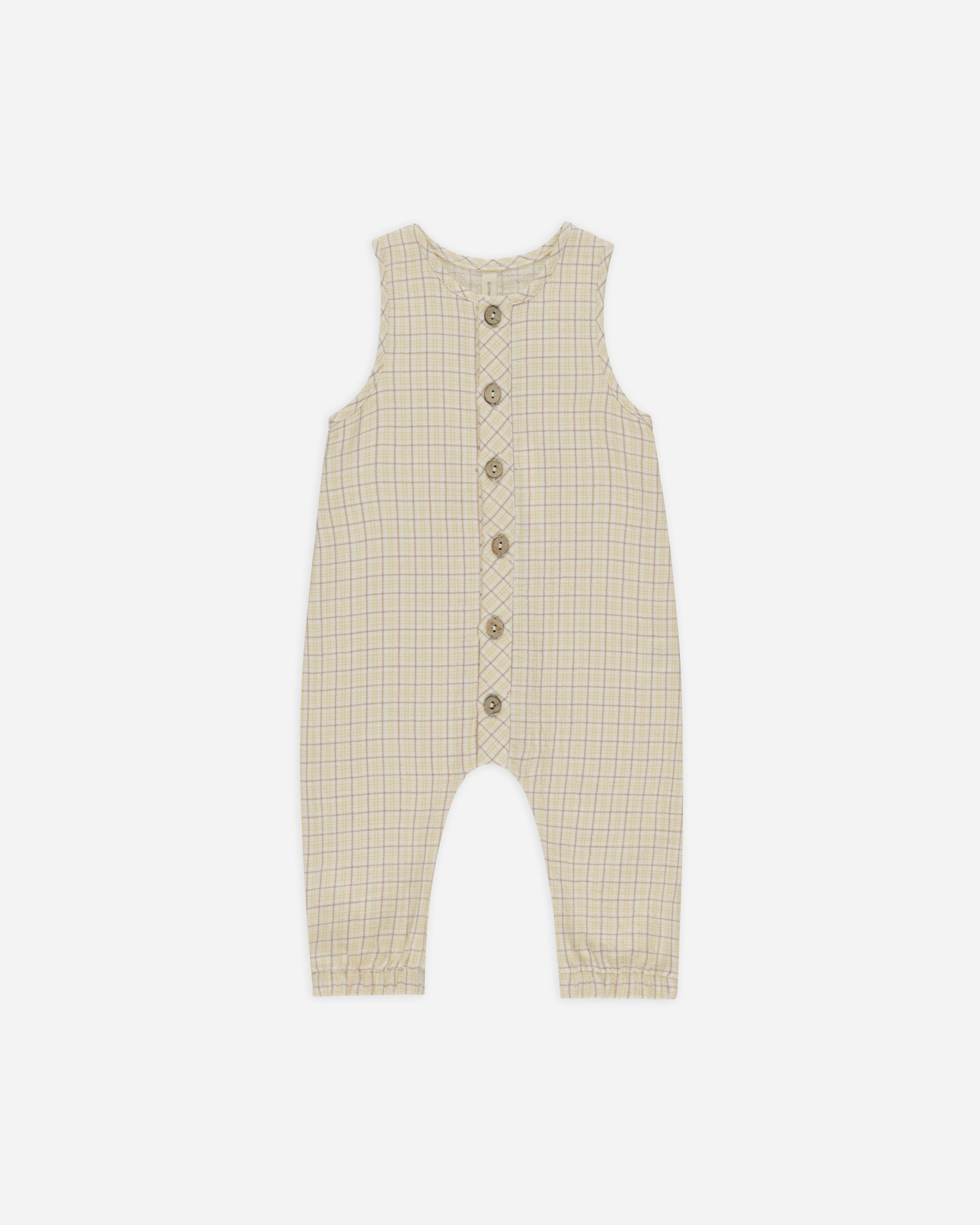 Woven Jumpsuit || Yellow Plaid、mySite、layawaytickets