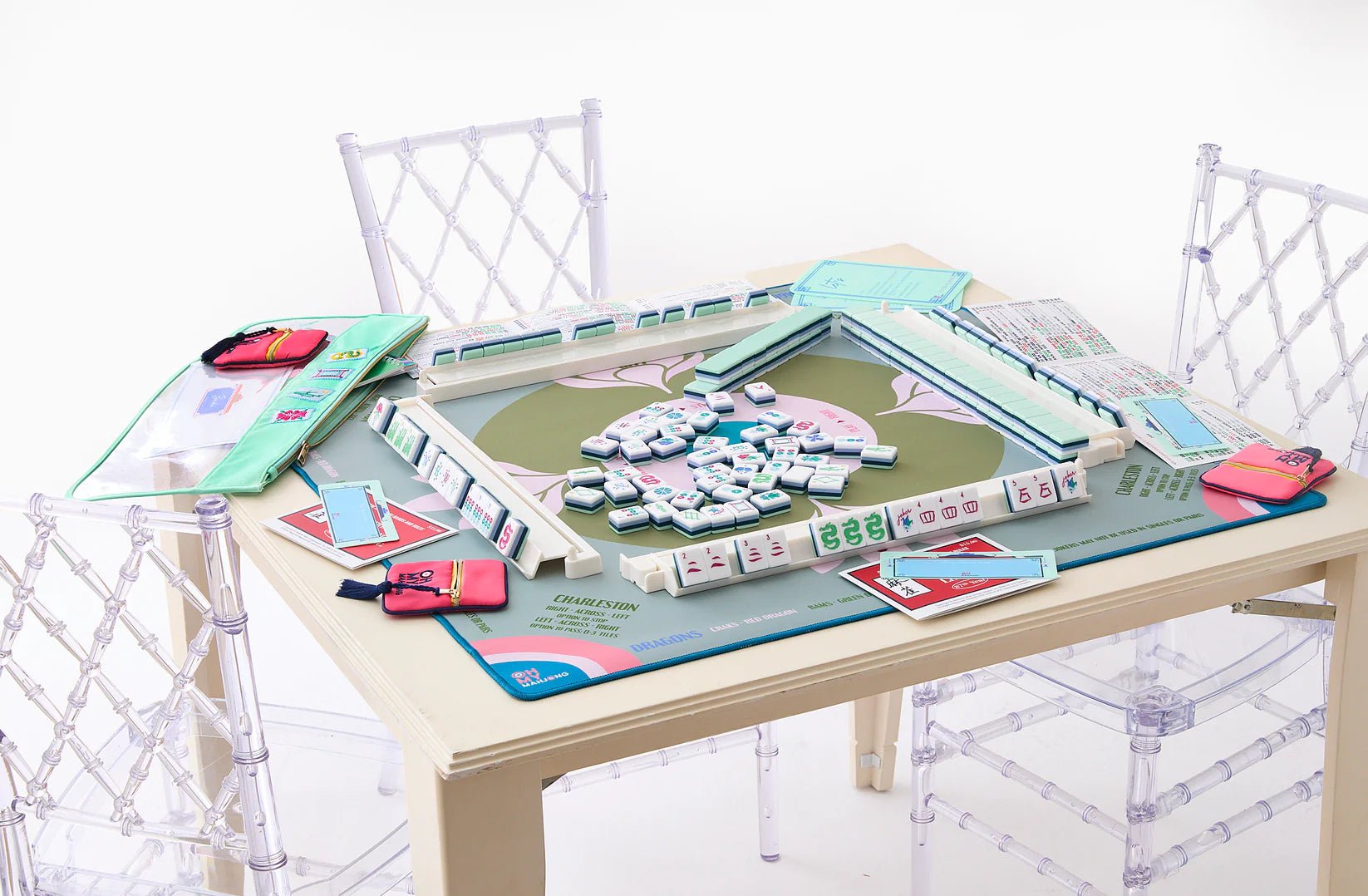  Sage Lotus Mah Jong Mat、mySite、elrpsem3k