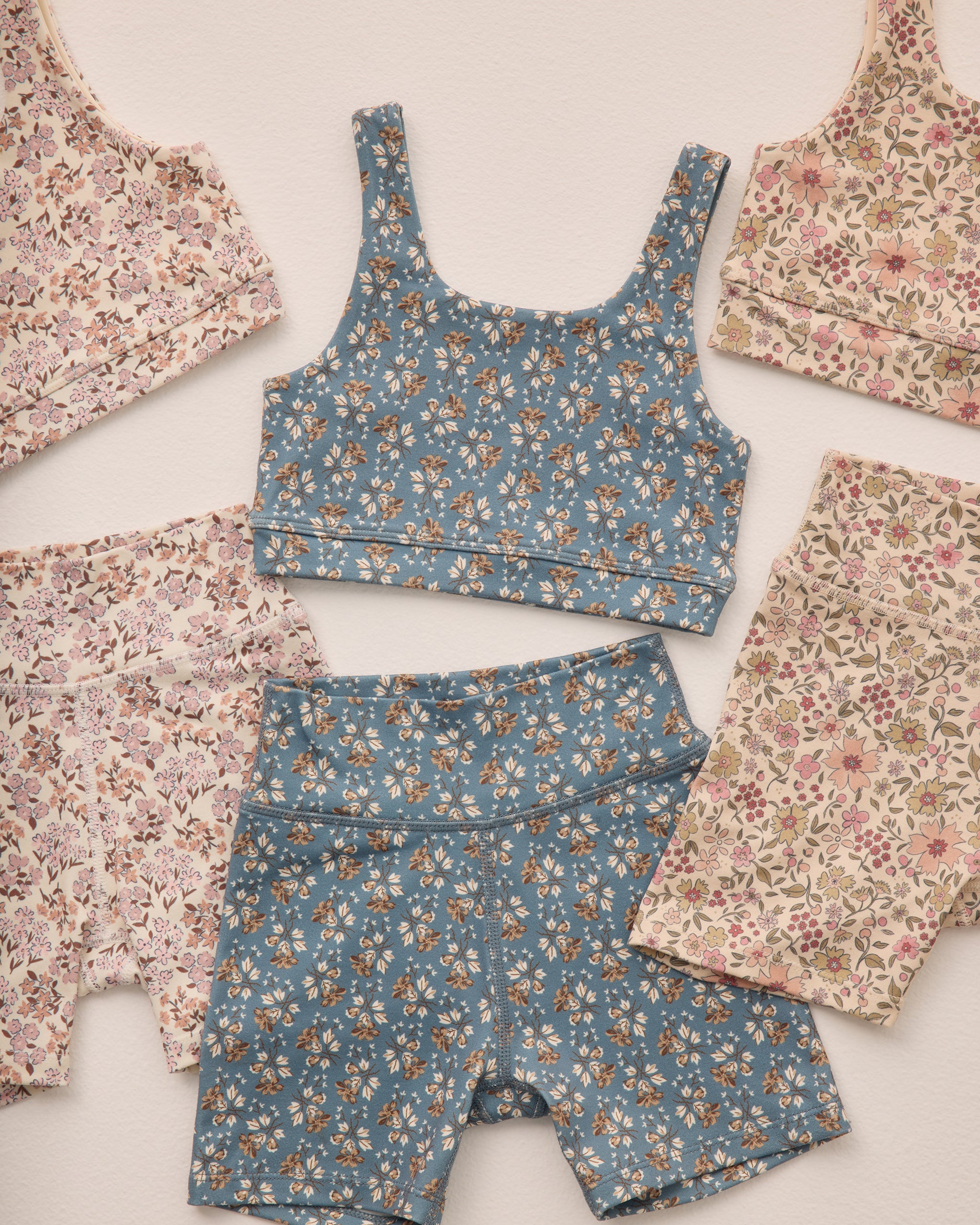  Swift Sports Bra || Blue Floral、mySite、layawaytickets