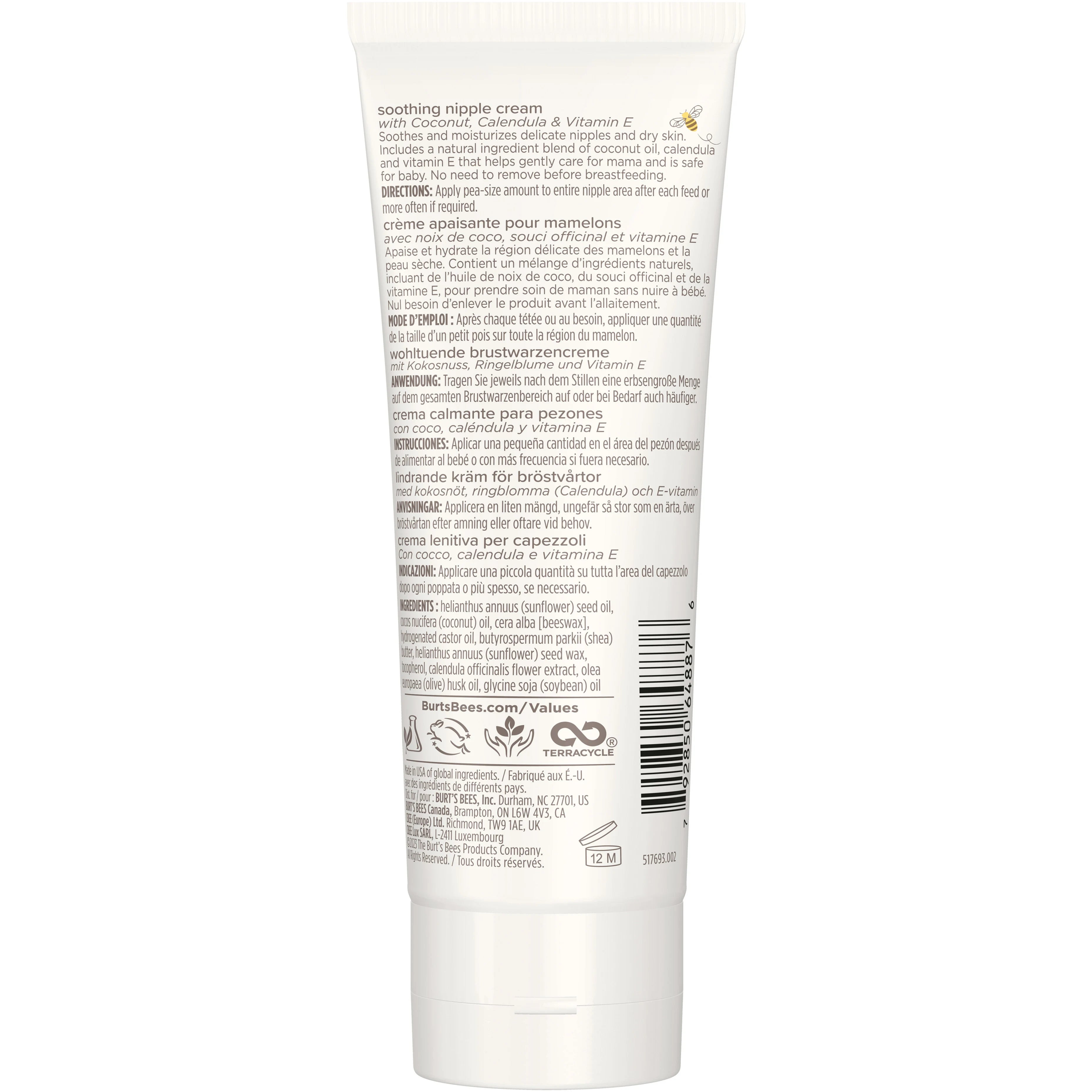Burt's Bees Mama Bee Soothing Nipple Cream、mySite、g9winljtr