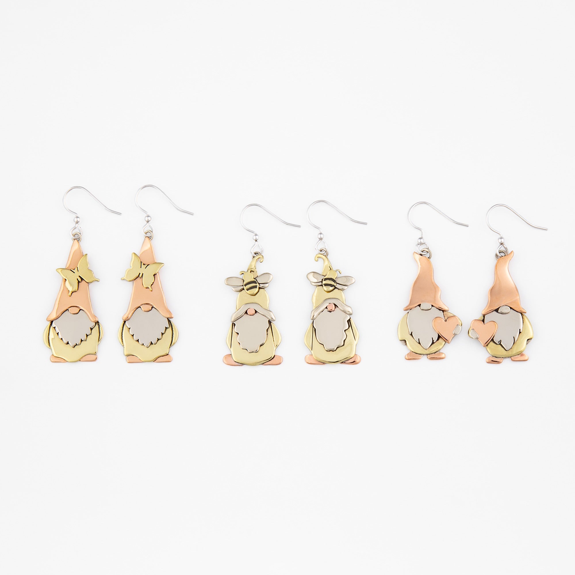 Springtime Gnome Earrings | Fair Trade、mySite、camillekostekn