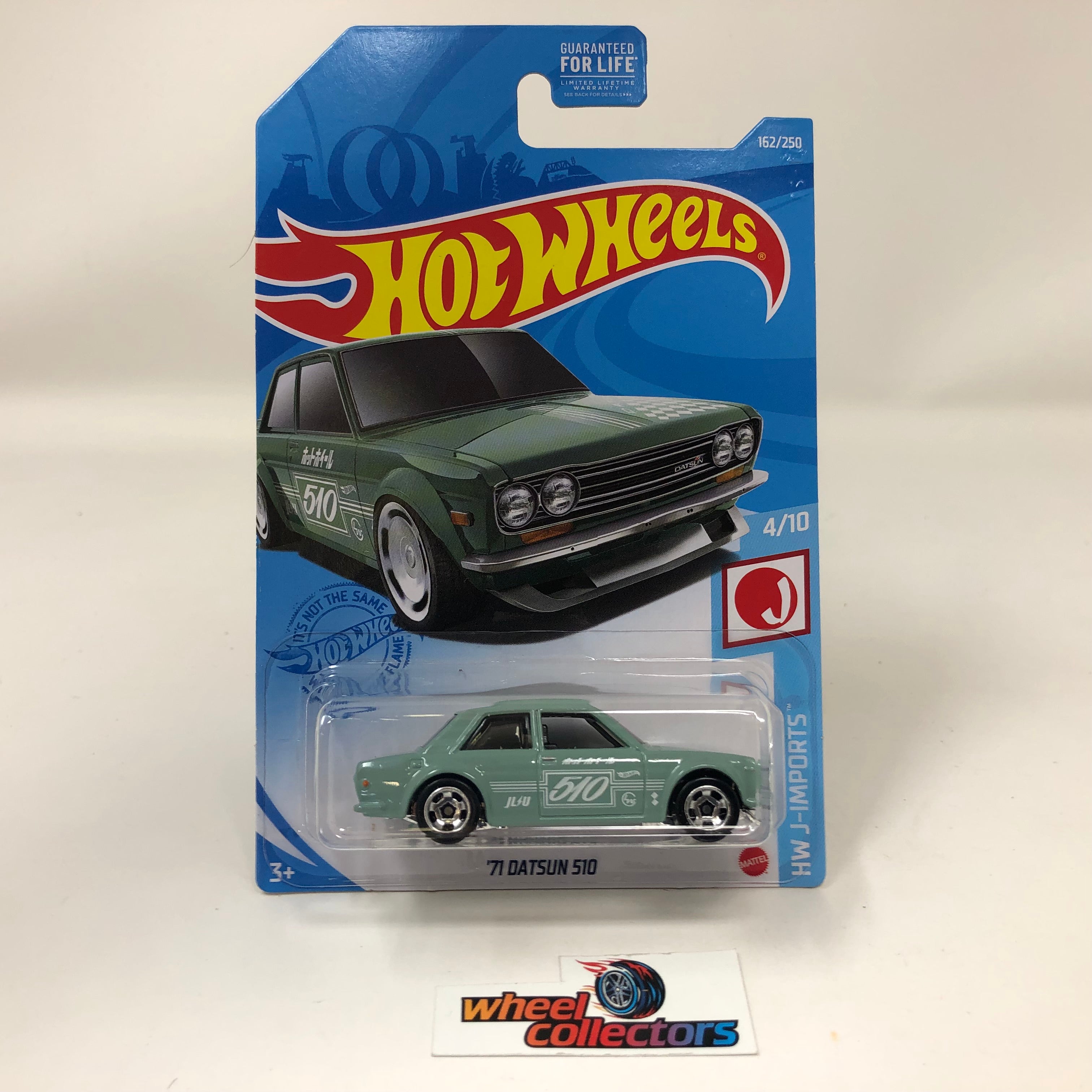 '71 Datsun 510 #162 * Green * 2021 Hot Wheels、mySite、hgirdovlk
