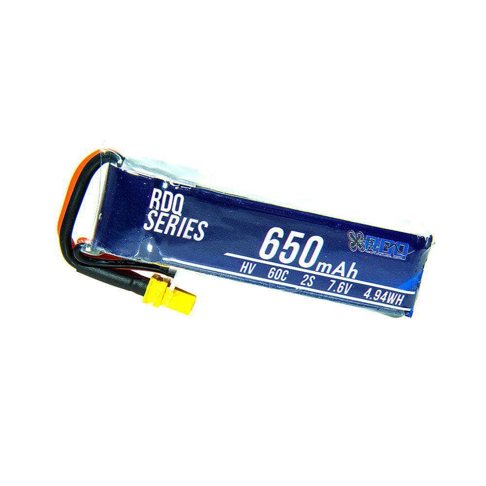  RDQ Series 7.6V 2S 650mAh 60C LiHV Micro Battery - XT30、mySite、merchandisen