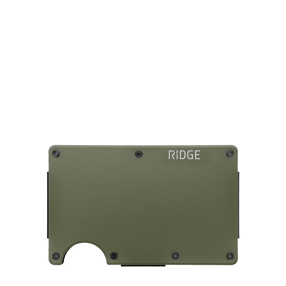 Ridge Wallet Aluminum w/ Cash Strap、mySite、noshort