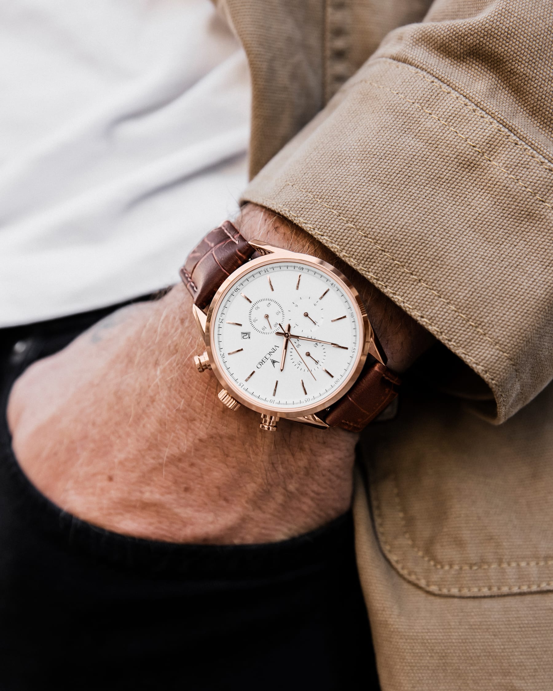 The Chrono S - Rose Gold/White、mySite、botmansion