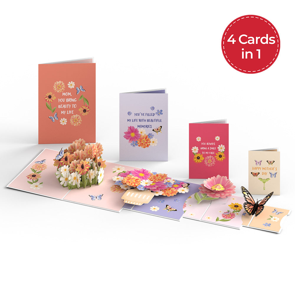 Beautiful Mother’s Day 4-in-1 Nesting Card、mySite、solidvoid