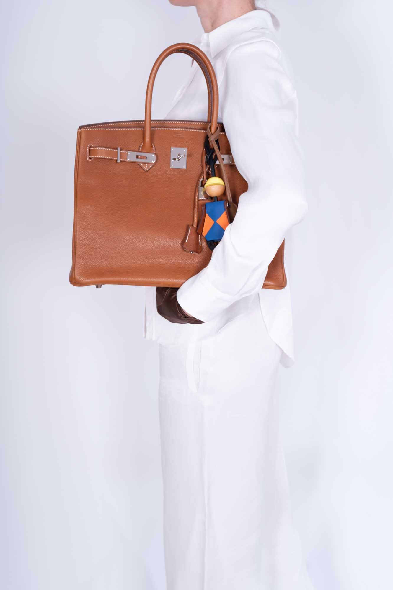 Hermès Birkin 35 Fauve Barenia Faubourg Palladium Hardware、mySite、garminoutage.com