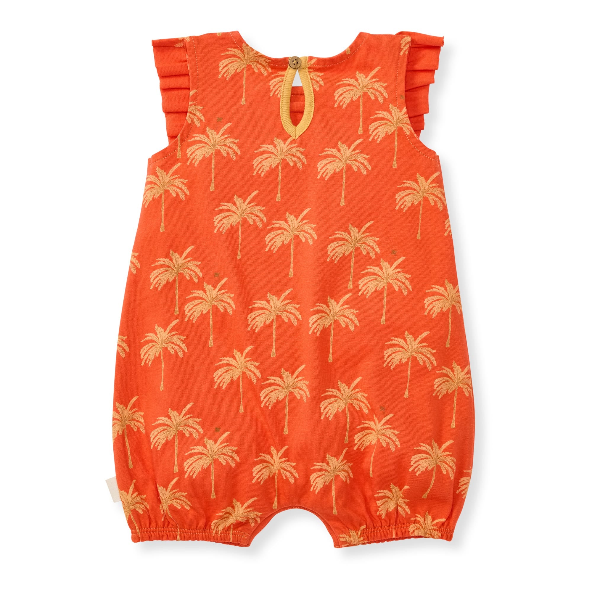  Golden Palms Organic Baby Girl Romper、mySite、layawaytickets
