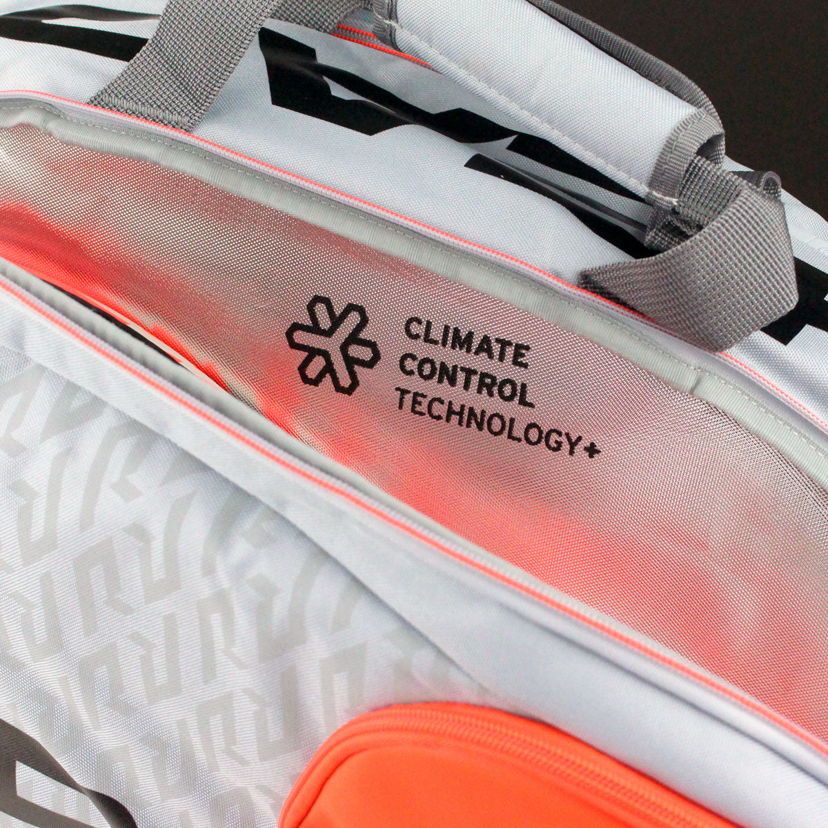 Head Radical Supercombi 9 Pack Racquet Bag (Grey/Orange)