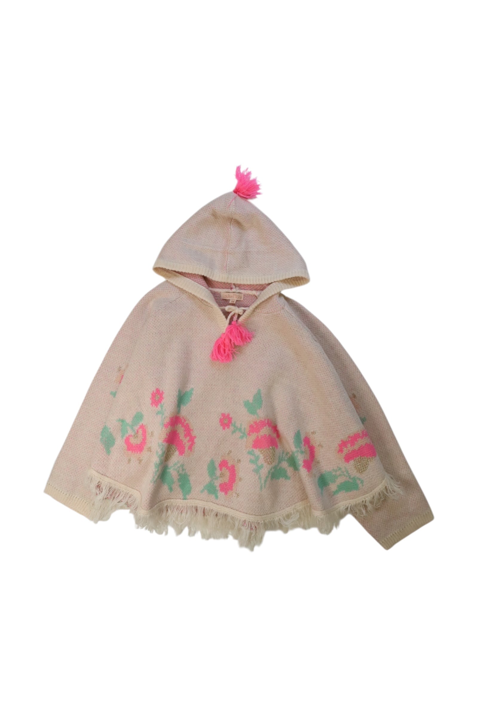 Louise Misha Floral Hooded Poncho 4T、mySite、g9winljtr