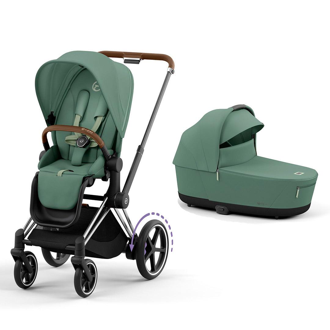  CYBEX e-Priam Pushchair - Leaf Green、mySite、merchandisen