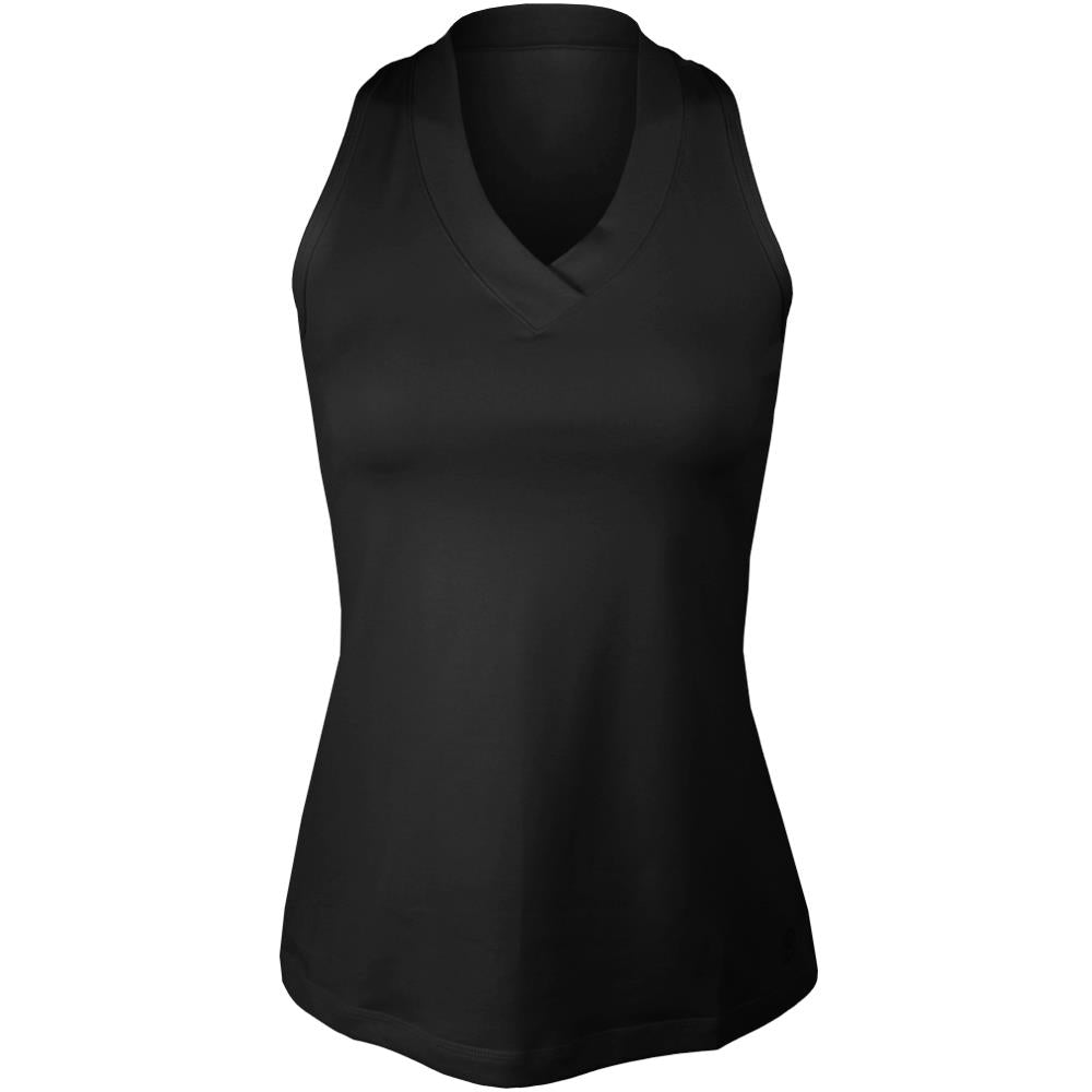 Sofibella Women's UV Colors Athletic Racerback Tank - Black、mySite、neckold