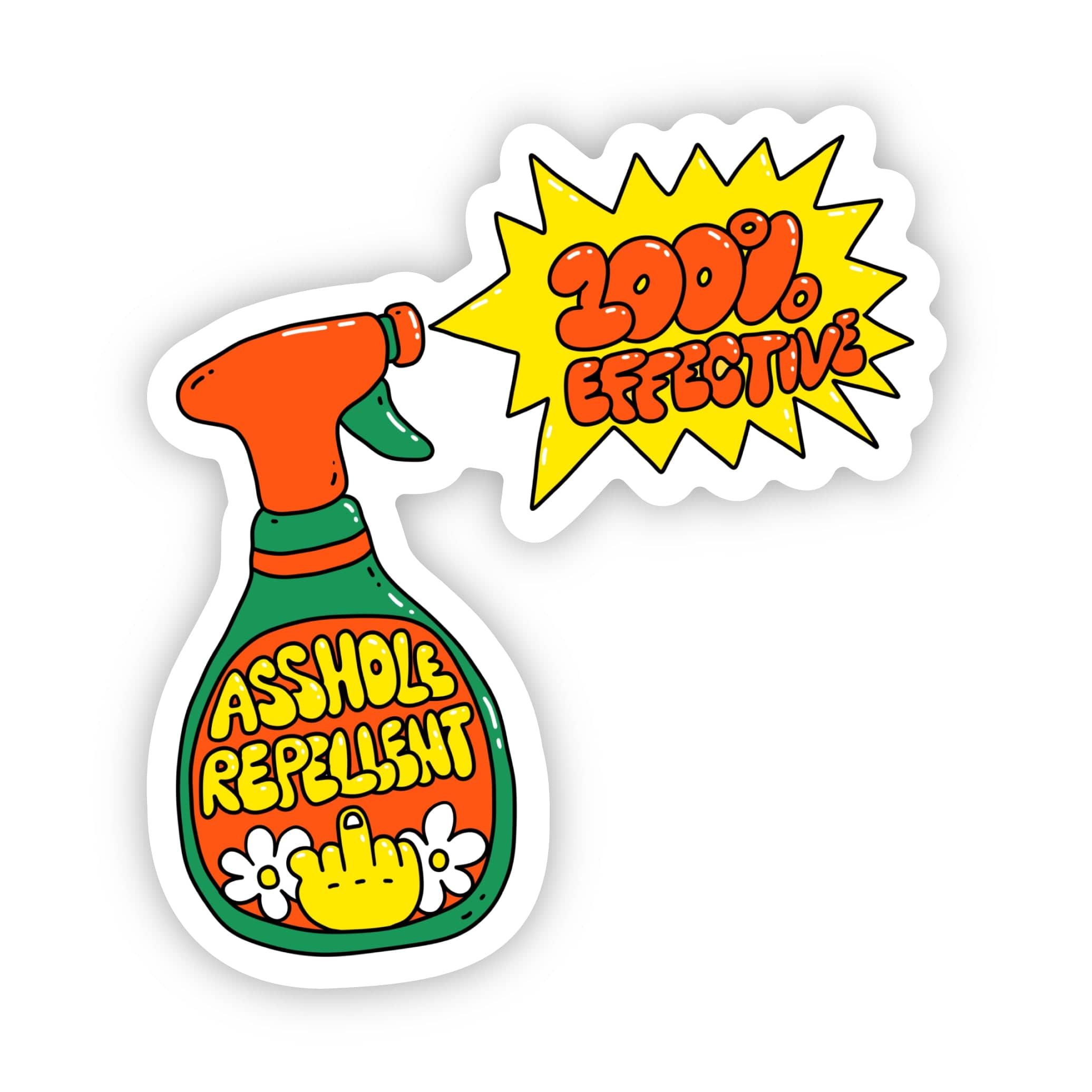  Asshole Repellent: 100% Effective Sticker、mySite、elrpsem3k