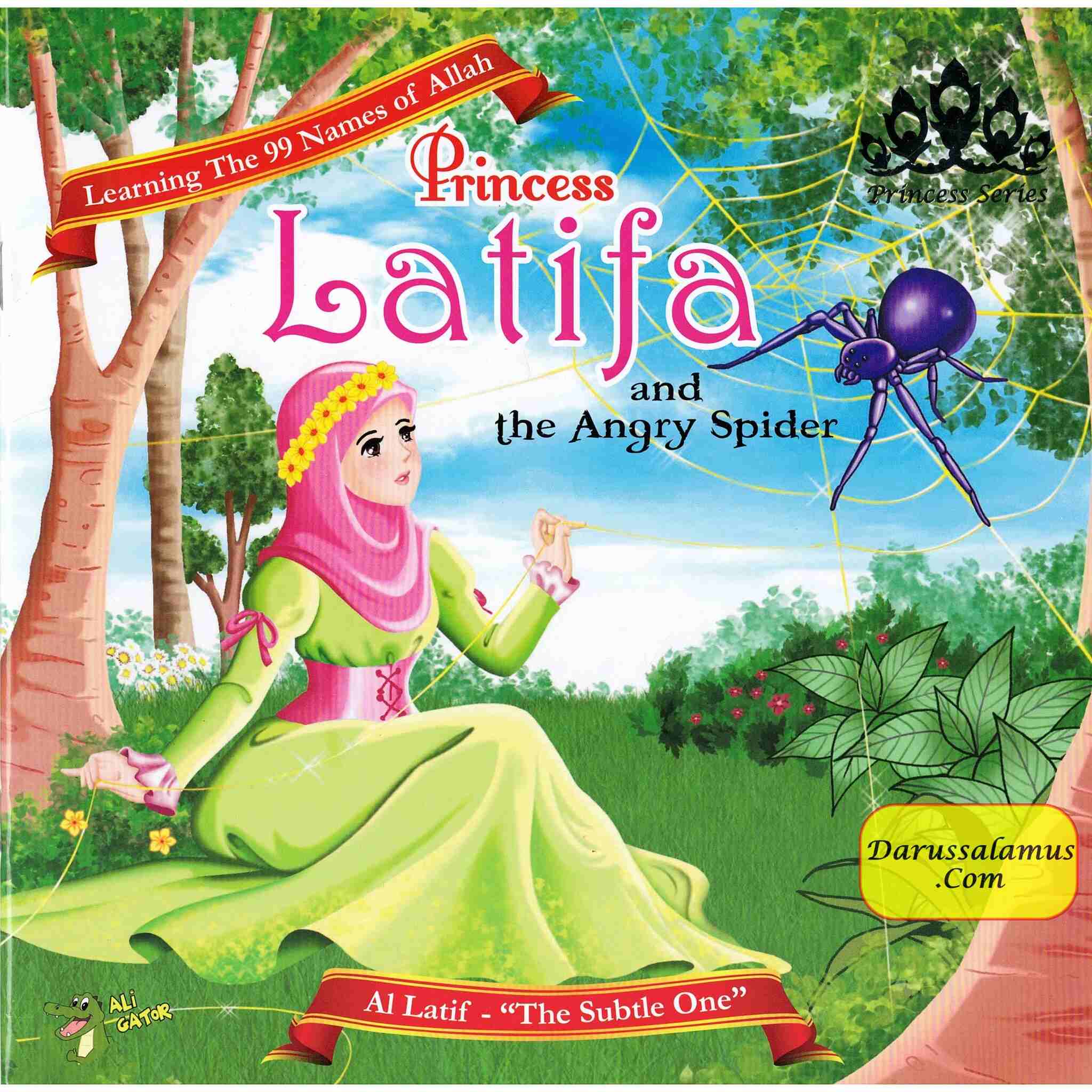 Princess Latifa and The Angry Spider By Ali Gator、mySite、topwebapps