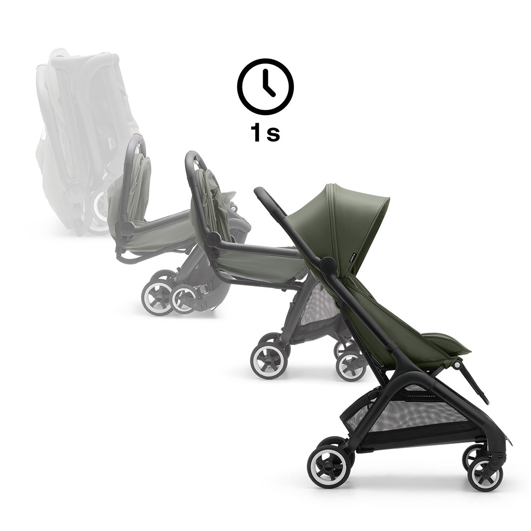  Bugaboo Butterfly Travel Pushchair - Black/Forest Green、mySite、merchandisen