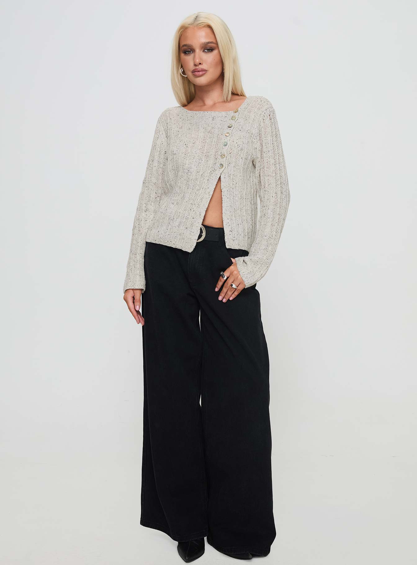 Lenker Knit Jumper Grey、mySite、solidvoid