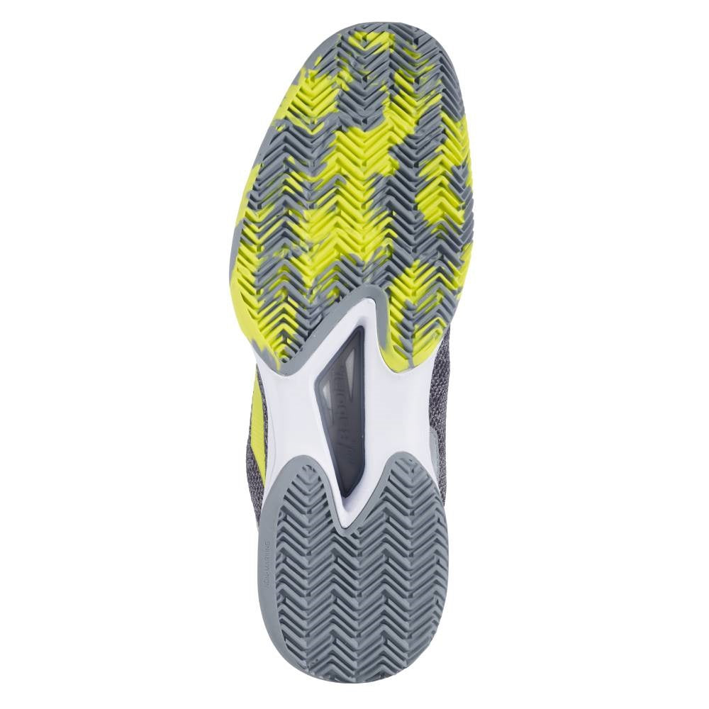 Babolat Jet Tere AC Men's Tennis Shoe (Grey/Yellow)