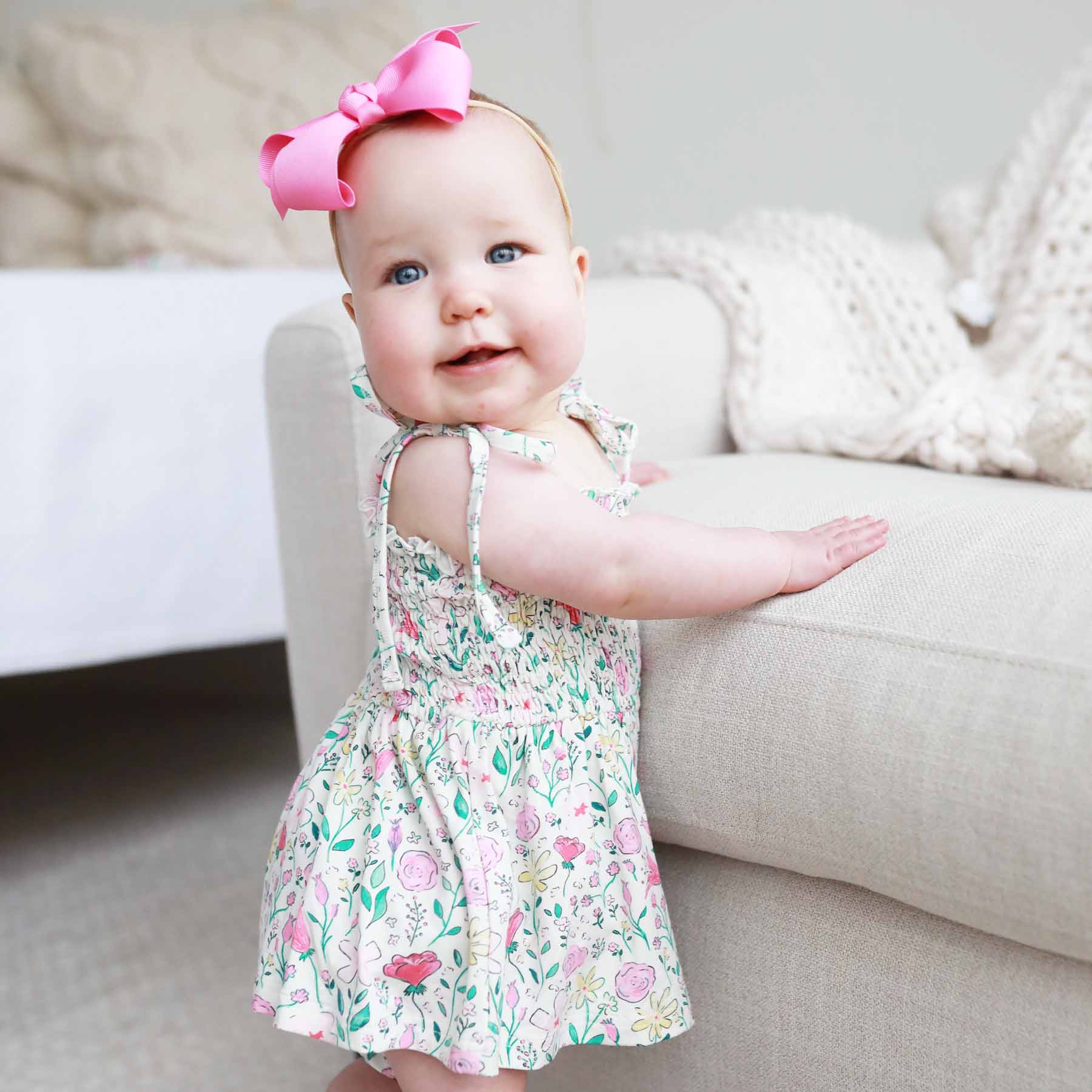  Smocked Twirl Bodysuit | Paris Petals、mySite、layawaytickets