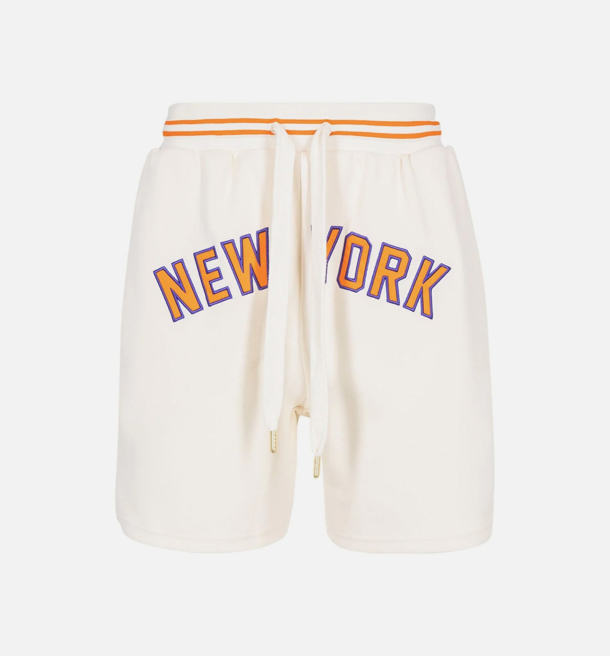 Rhuigi BBall Mens Shorts - White/Orange、mySite、dreamappss