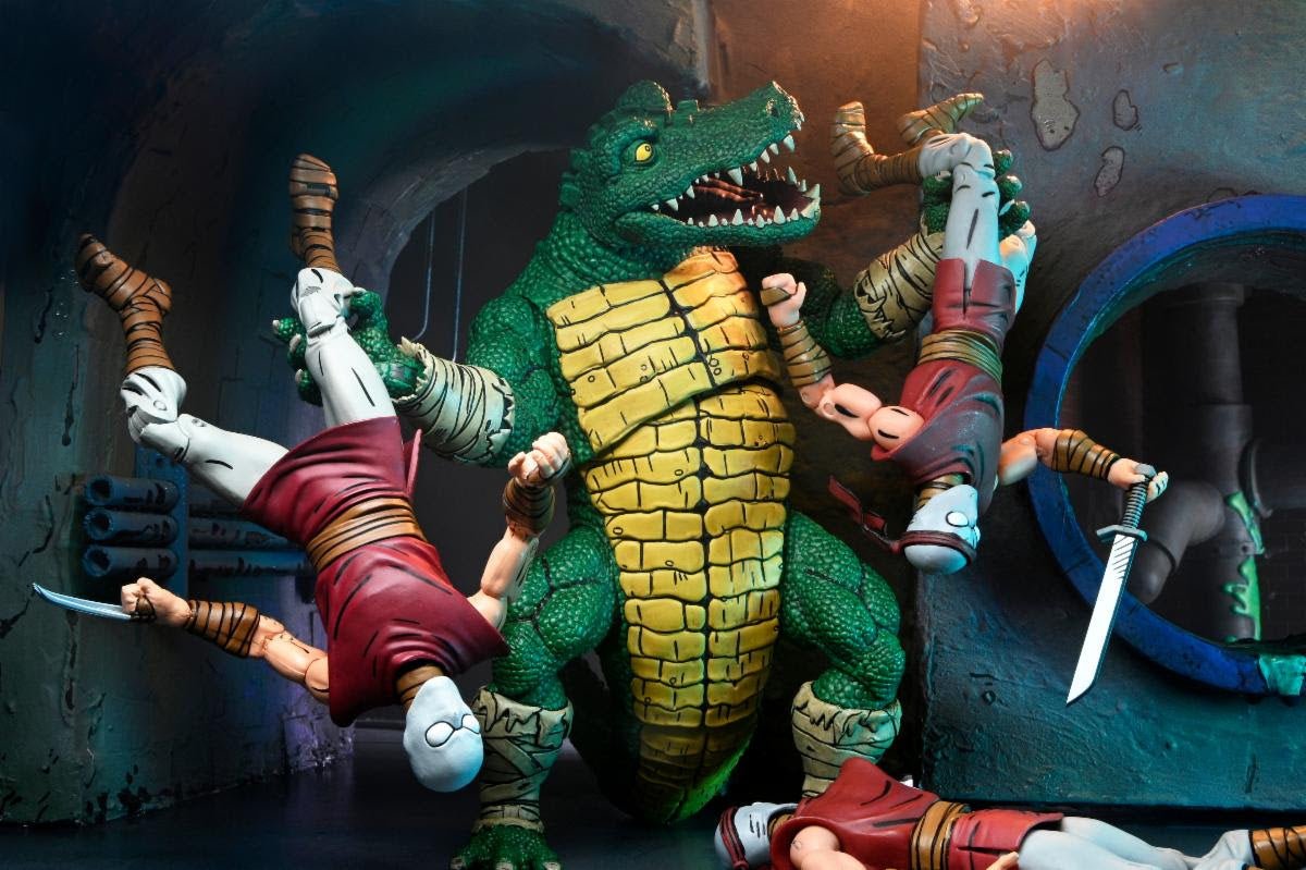 NECA Teenage Mutant Ninja Turtles Deluxe Leatherhead (Mirage Comics)、mySite、hgirdovlk