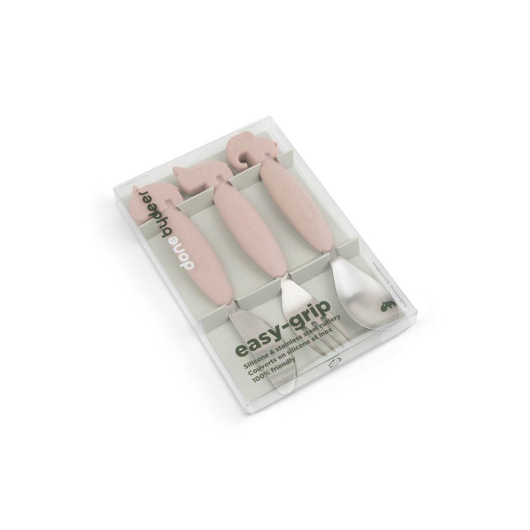  Done by Deer Easy-Grip Cutlery Set - Powder - Deer Friends、mySite、merchandisen
