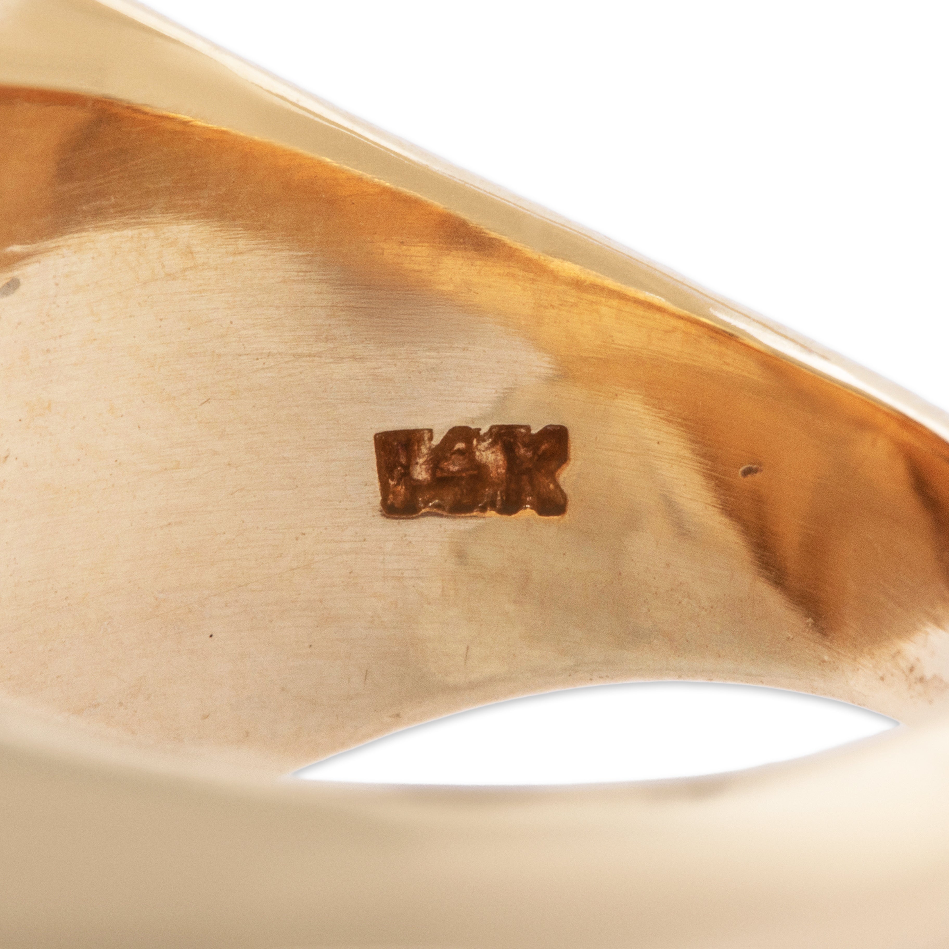 Antique Heavy 14k Yellow Gold Wonderfully Engraved Stag Head Signet Ring 5.75、mySite、hinf8tx79