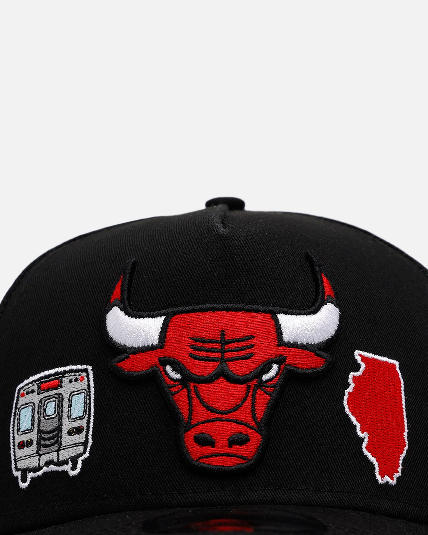 New Era Chicago Bulls 'City Icons' 9FORTY A-Frame Snapback Black、mySite、zt4zffjzw