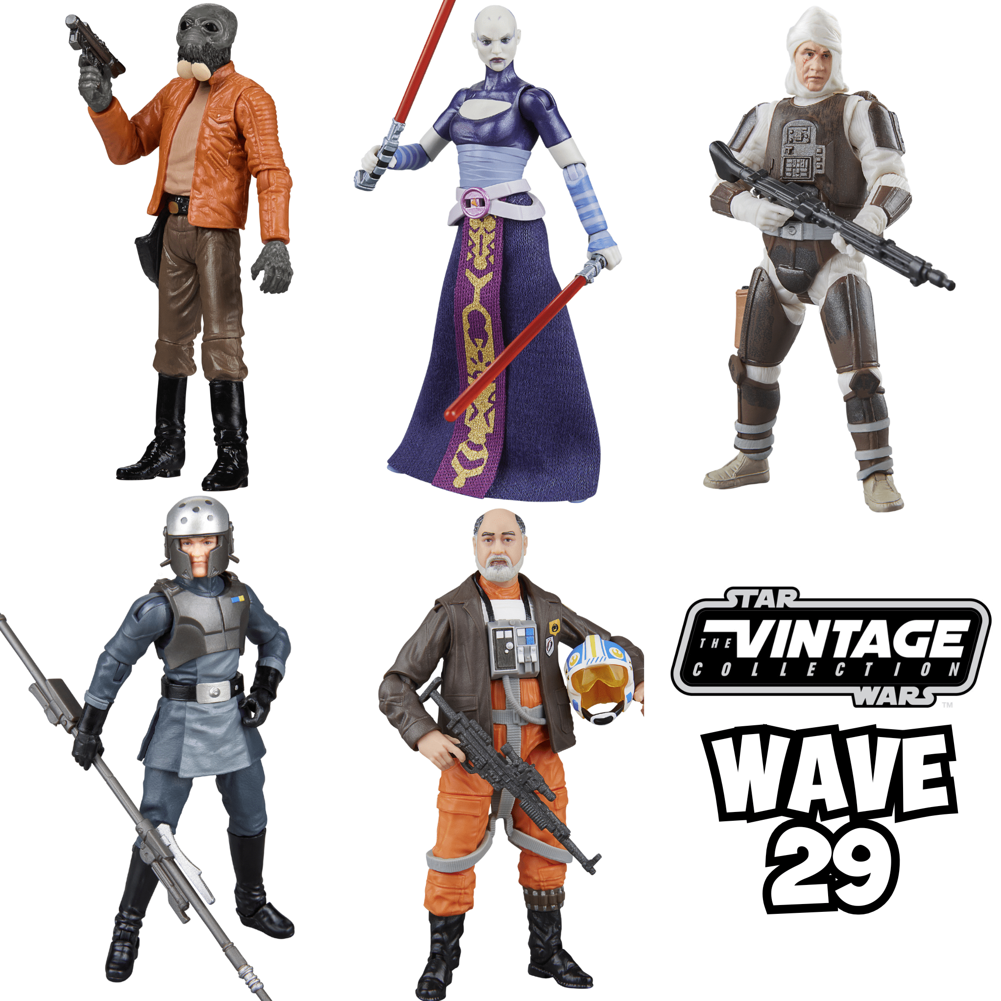 Star Wars The Vintage Collection Wave 29 COMPLETE SET OF 5、mySite、hgirdovlk