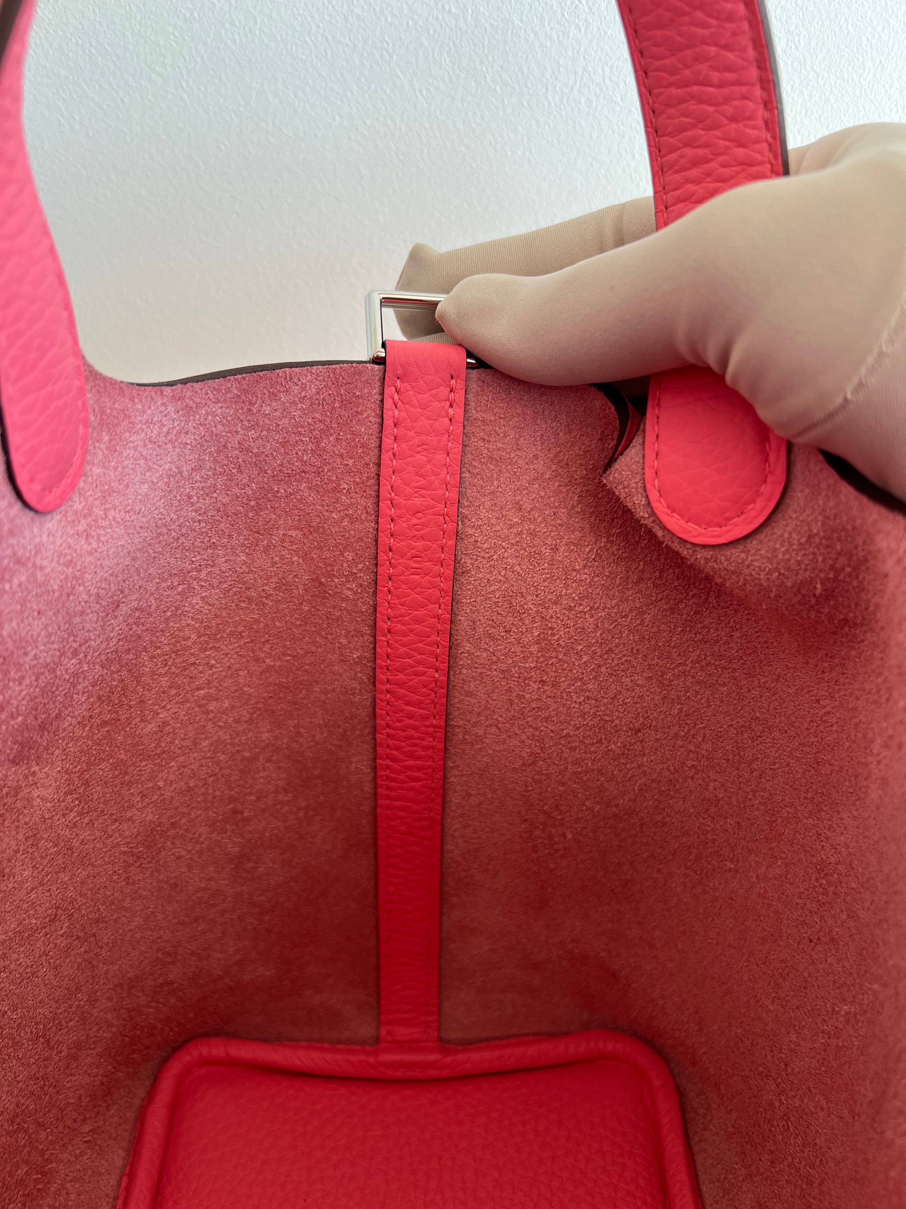 Hermès Picotin 18cm Rose Azalee PHW、mySite、garminoutage.com