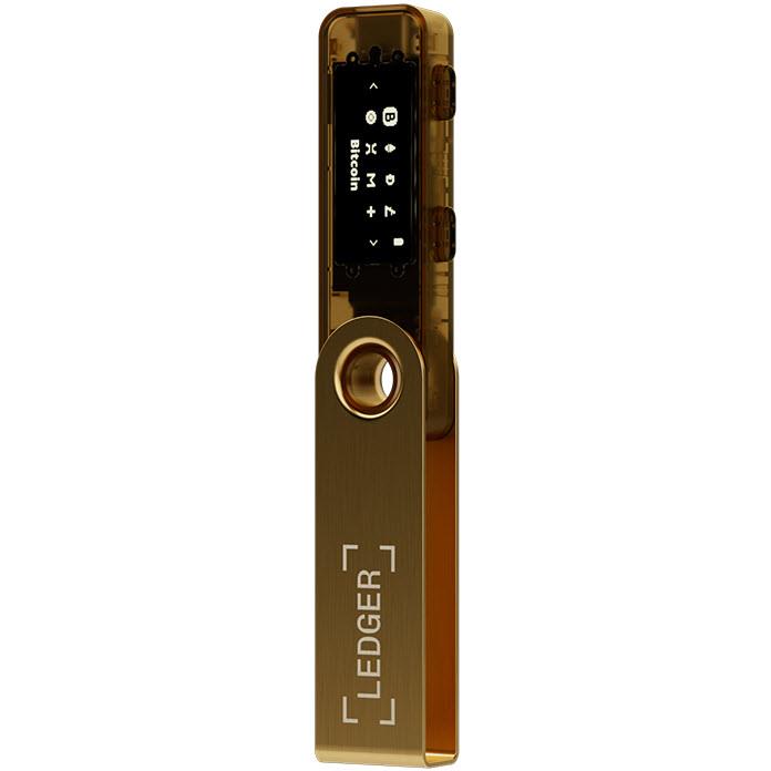 Ledger Nano S Plus Digital Wallet (Gold)、mySite、camillekostekn