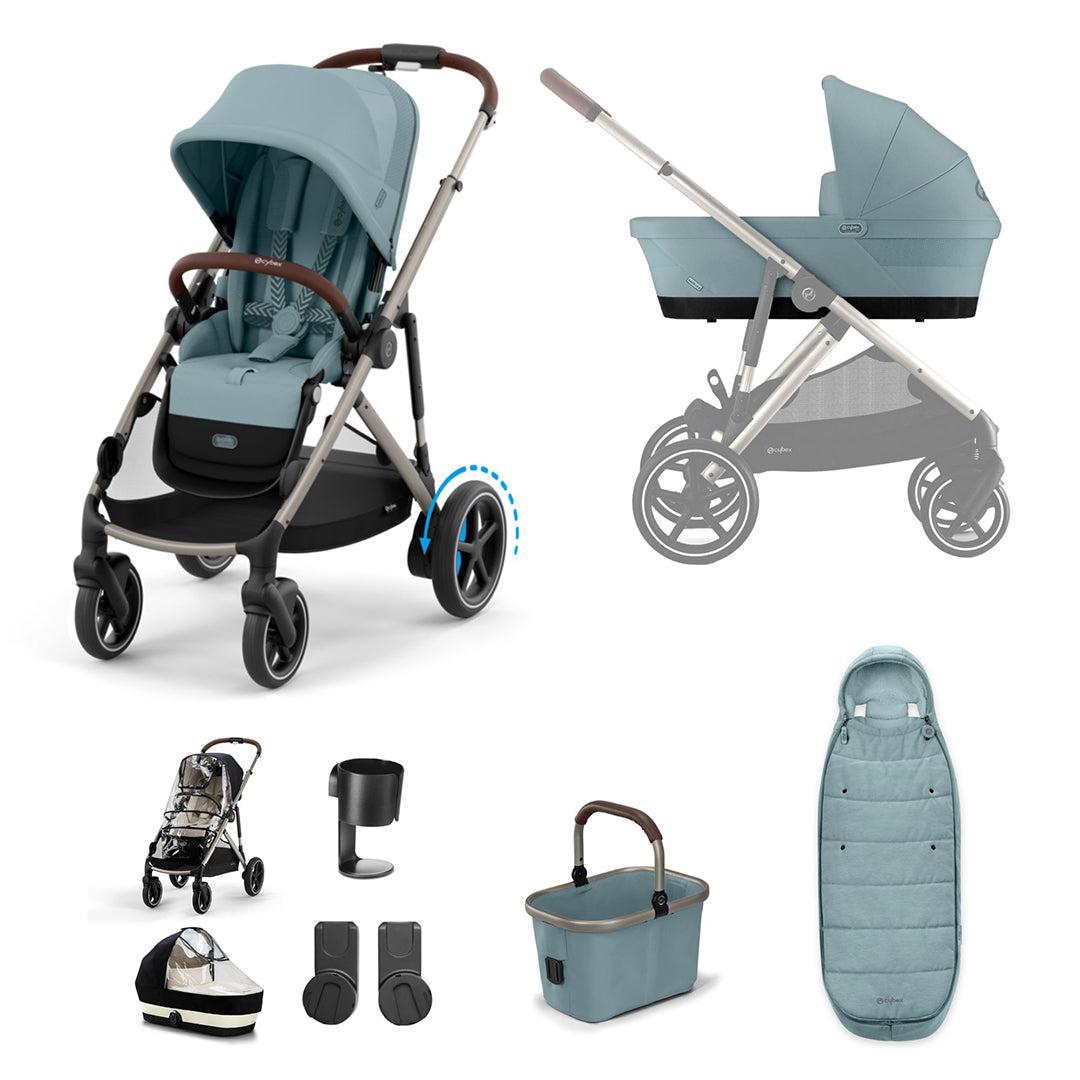  CYBEX e-Gazelle S Essential Pushchair Bundle、mySite、merchandisen