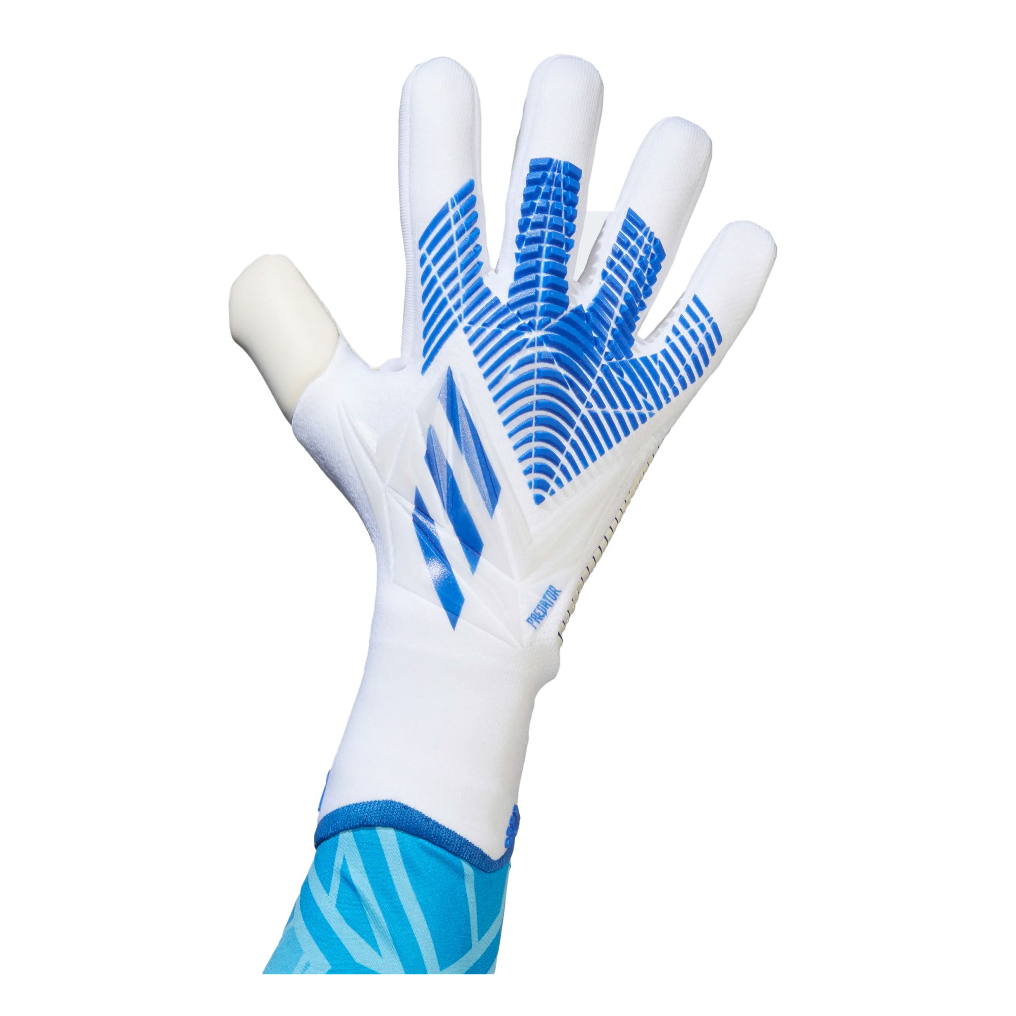 adidas Men's Predator Pro Goalkeeper Gloves White/Hi Res Blue、mySite、bottomscart