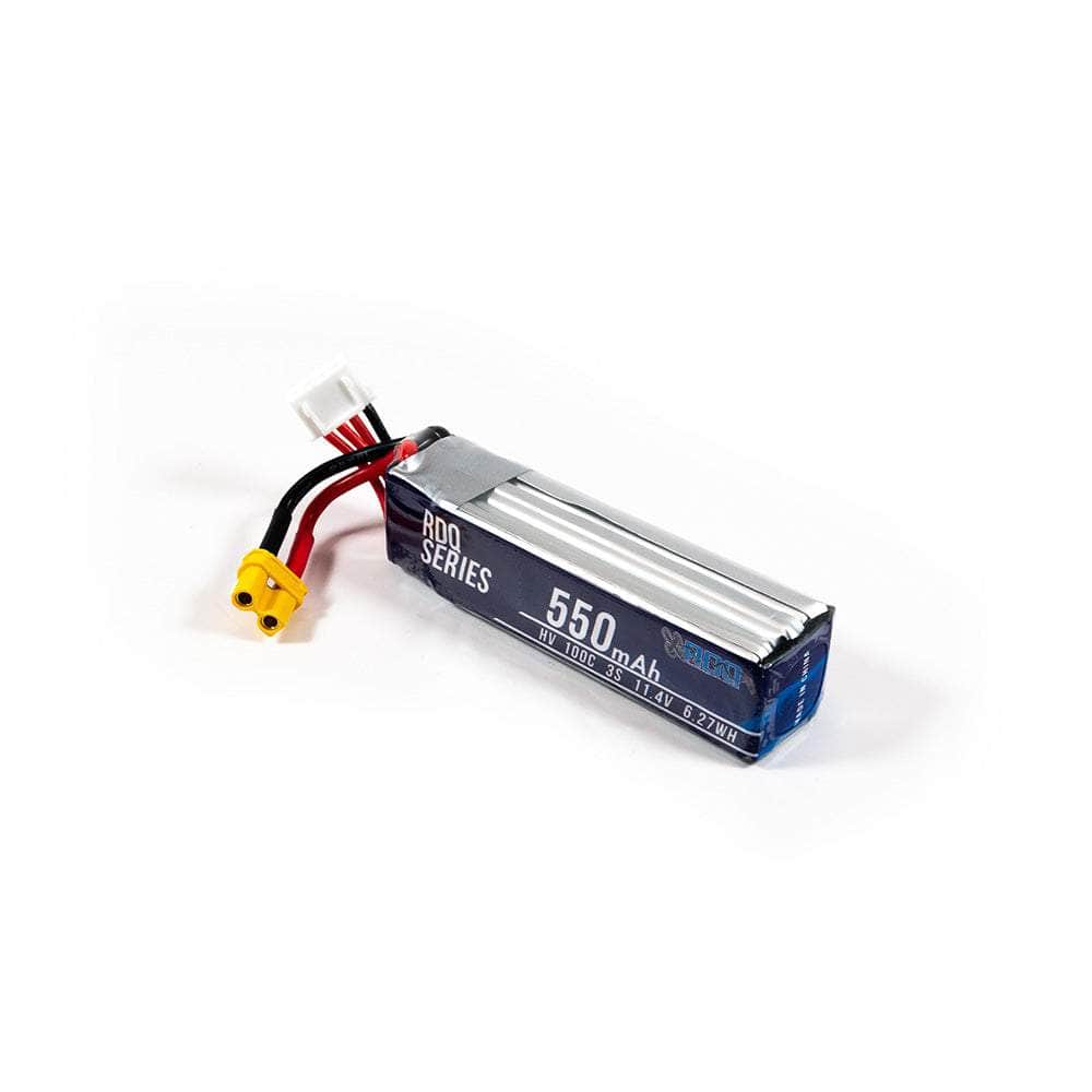  RDQ Series 11.4V 3S 550mAh 100C LiHV Whoop/Micro Battery - XT30、mySite、merchandisen
