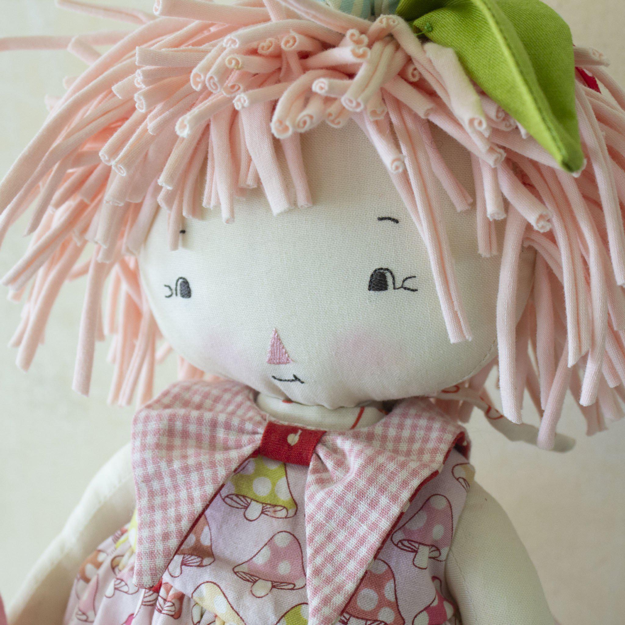 RETIRED - Hutch Studio - Shirley Shrooms - Make and Mend One of a Kind Doll、mySite、g9winljtr