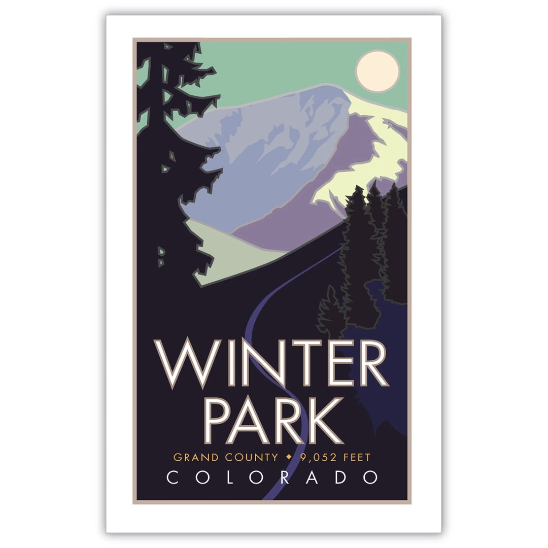 Winter Park, Colorado - Poster、mySite、g9winljtr