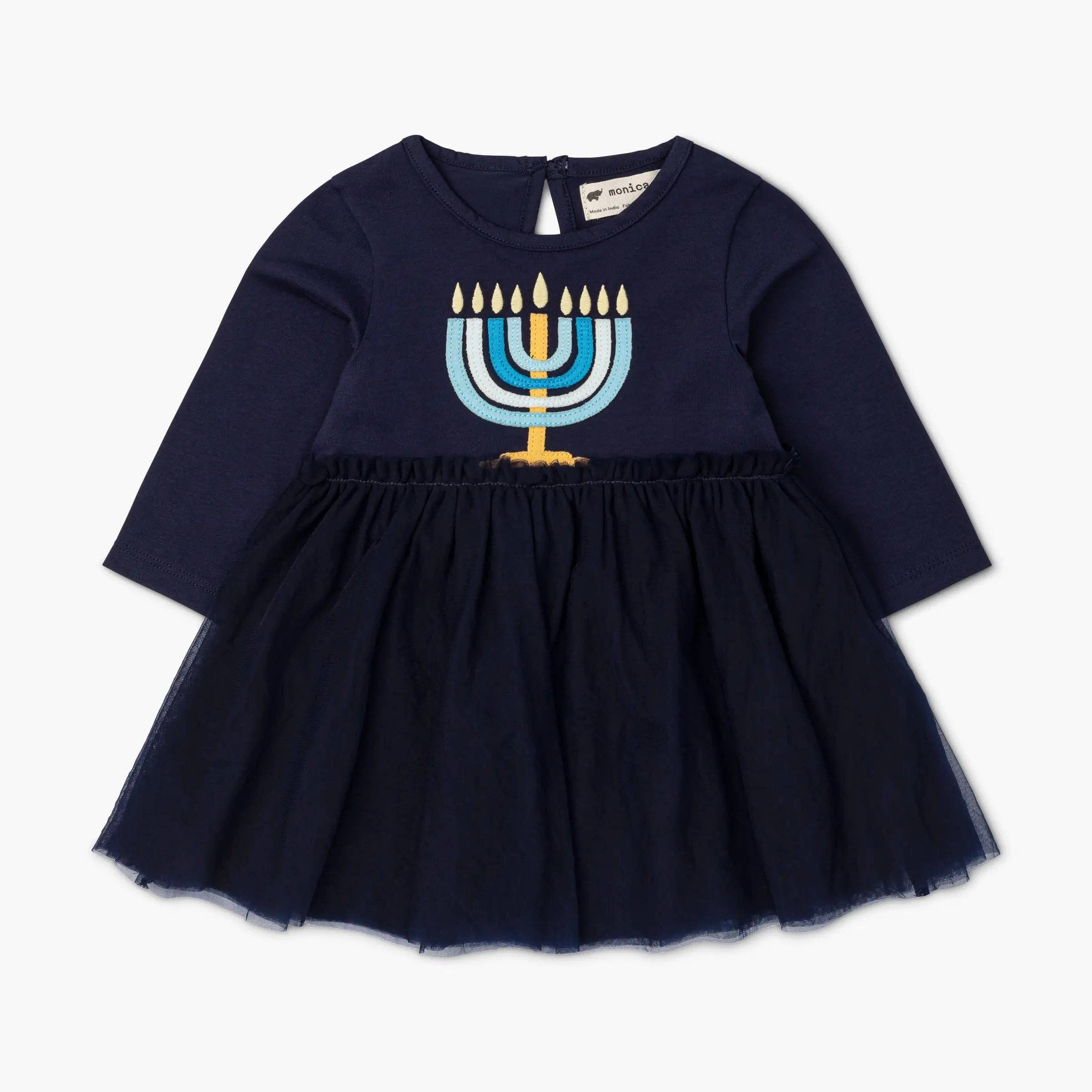 Kids Tulle Menorah Dress by Monica + Andy - (Sizes 2T - 12)、mySite、topwebapps