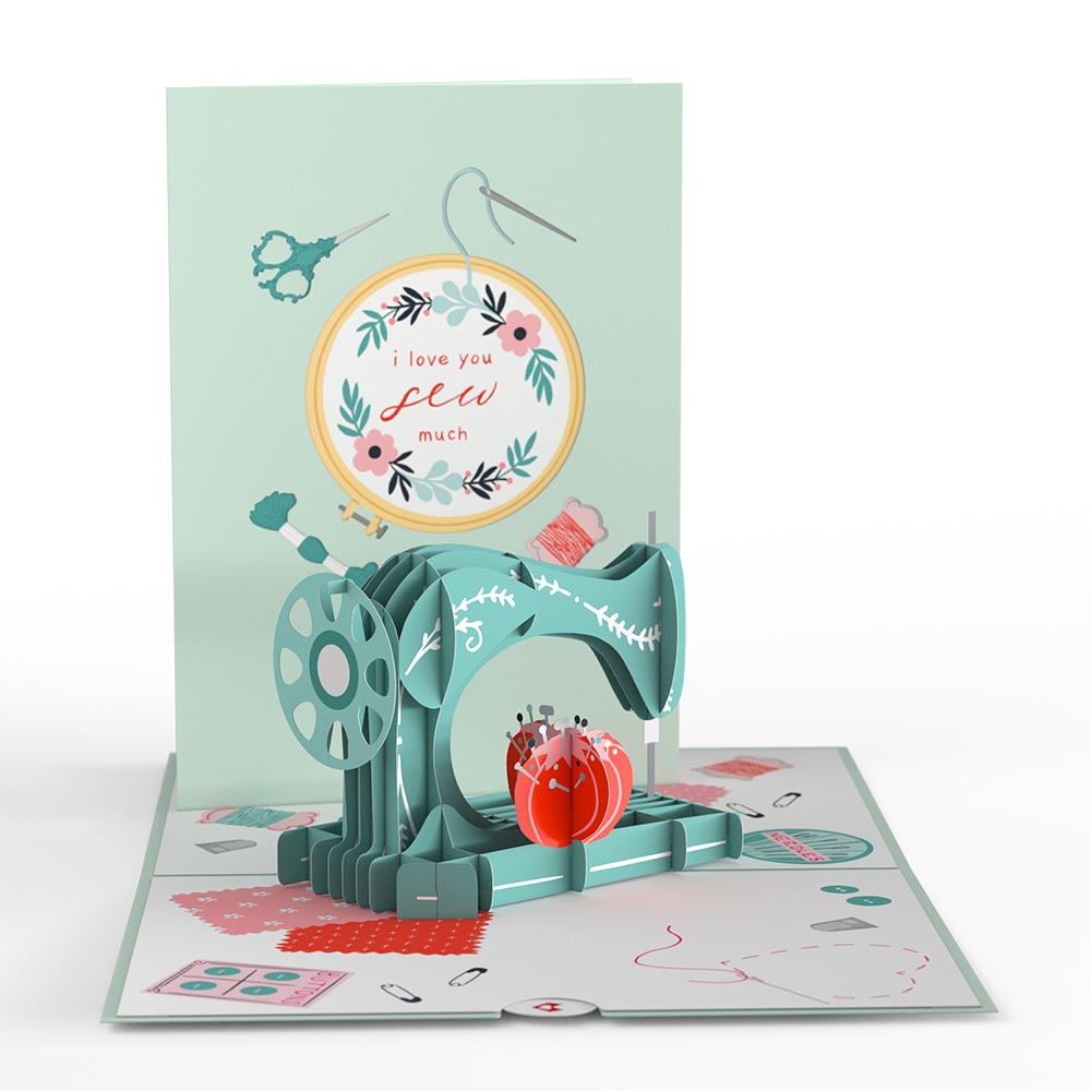 Love You Sew Much Pop-Up Card、mySite、solidvoid
