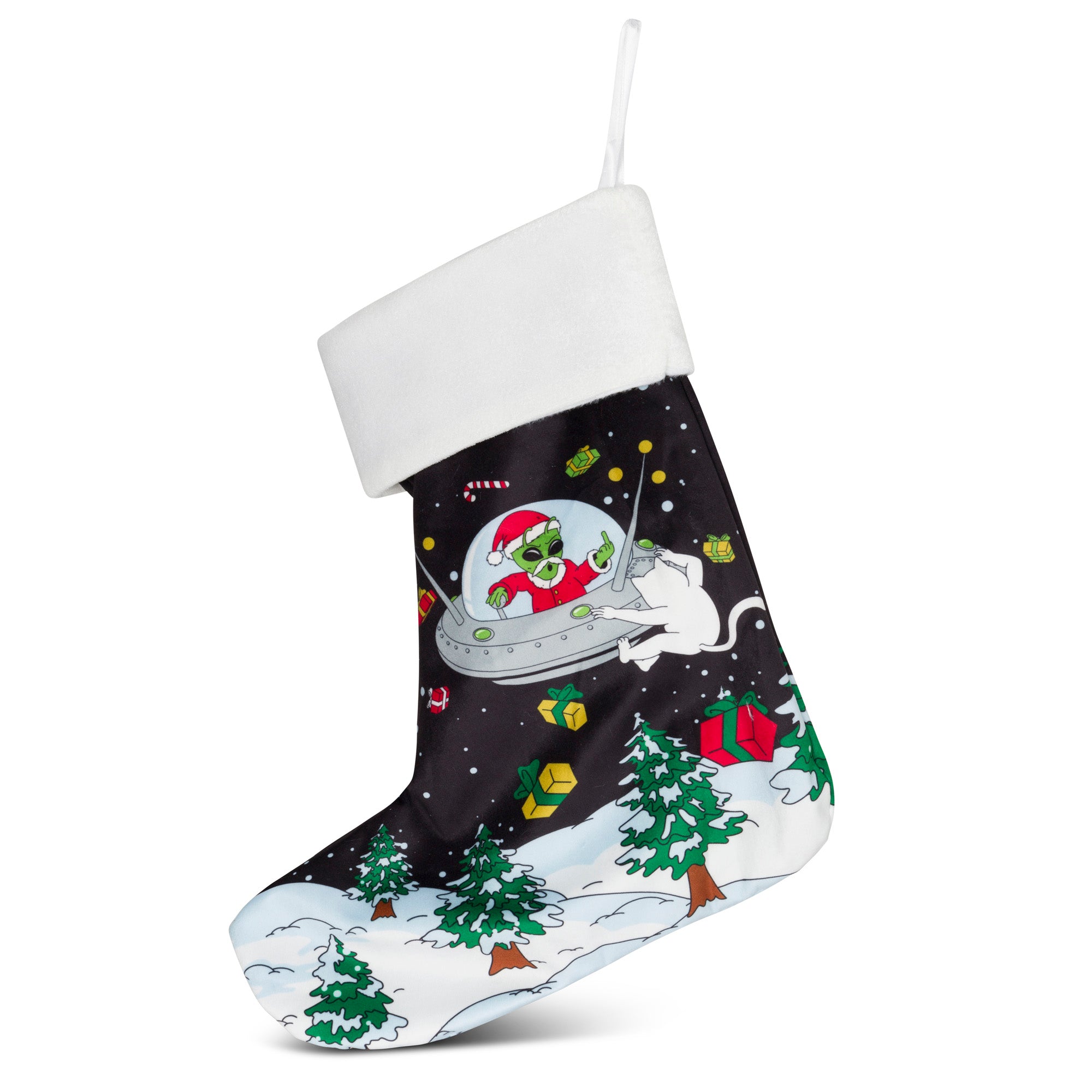  Space Santa Christmas Stocking (Multi)、mySite、merchandisen