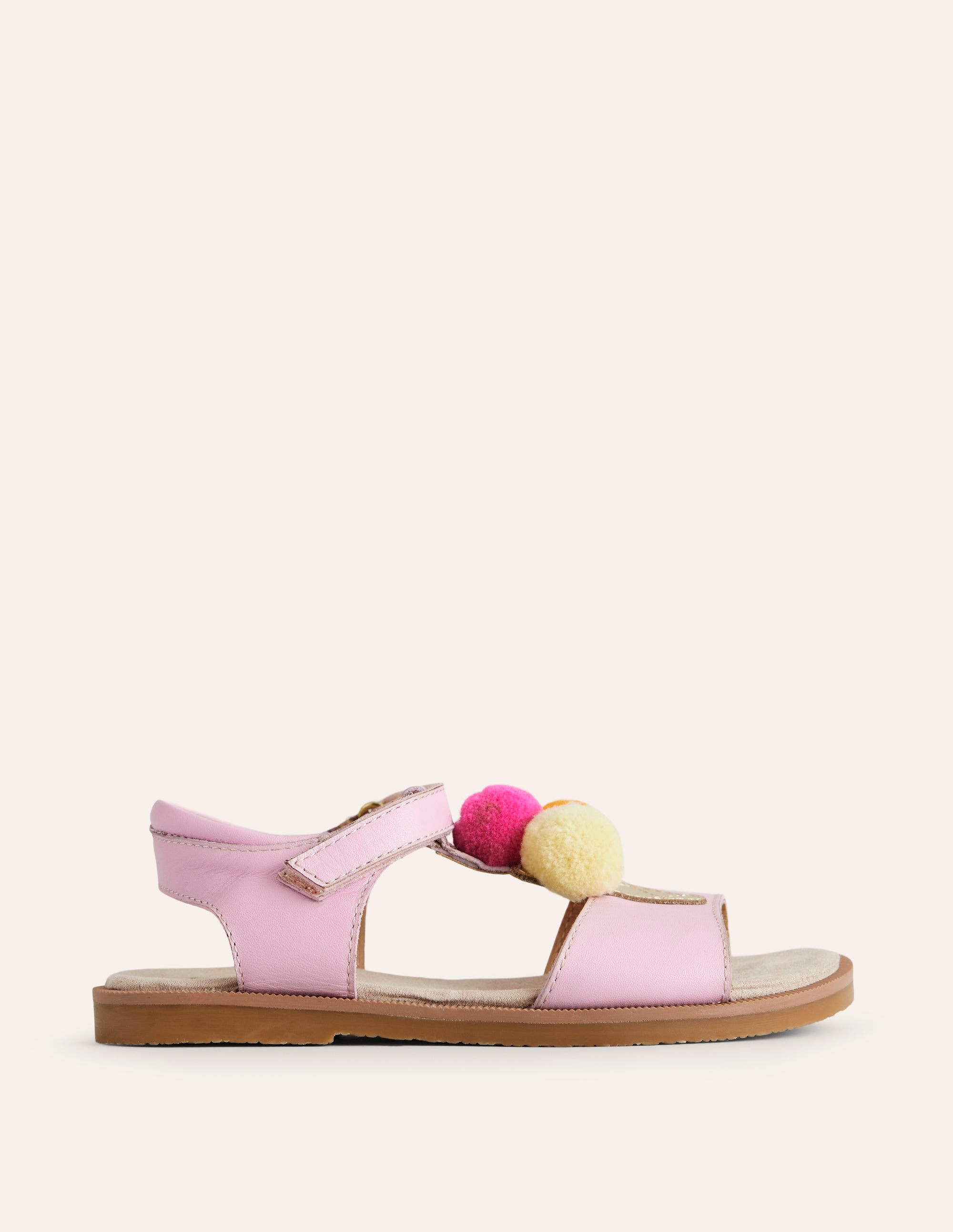  Fun Leather Sandals-Pink Ice Cream、mySite、ashleygrahame