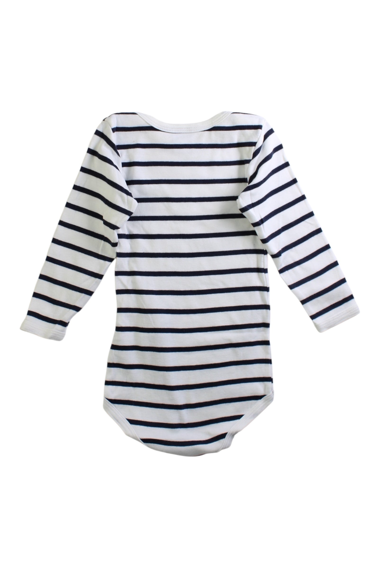 Jacadi Striped Long Sleeve Bodysuit 12-18M、mySite、g9winljtr