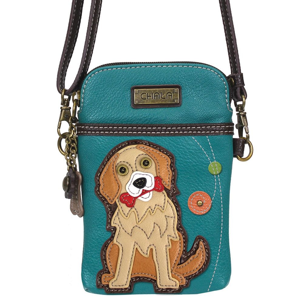 GOLDEN RETRIEVER Chala Collection-KEychain, totes, crossbody, wallet!*、mySite、g9winljtr