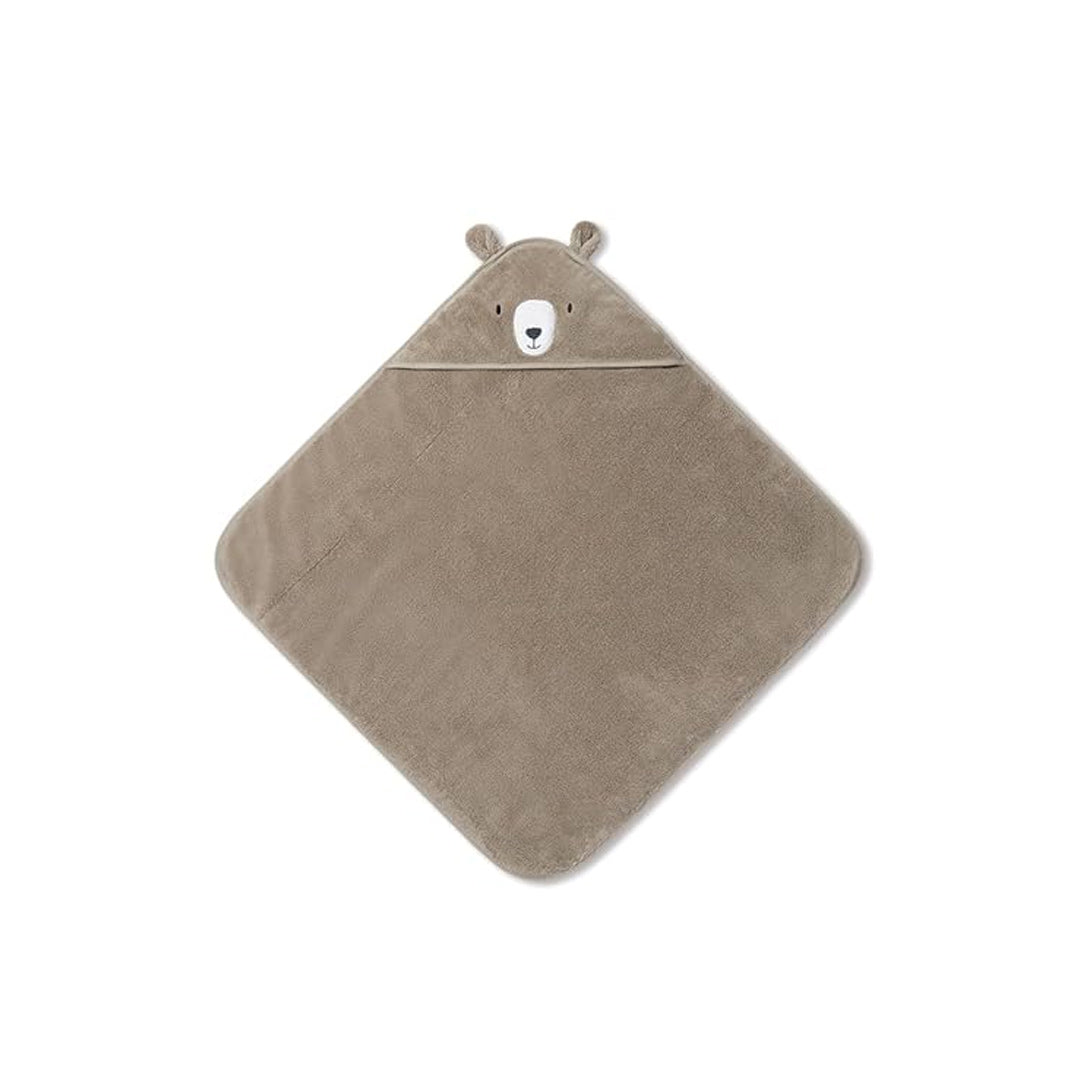  MORI Hooded Baby Bath Towel - Bear - Taupe、mySite、merchandisen