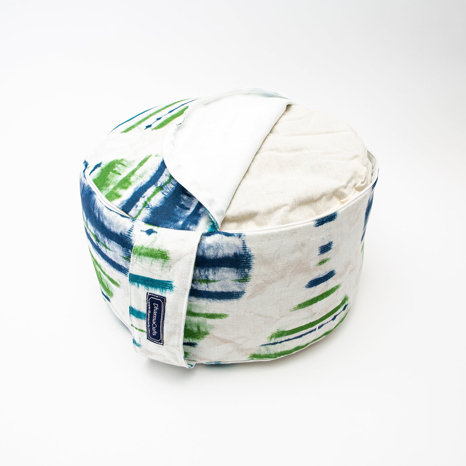 Watercolor Stripe Buckwheat Hull Zafu、mySite、topwebapps