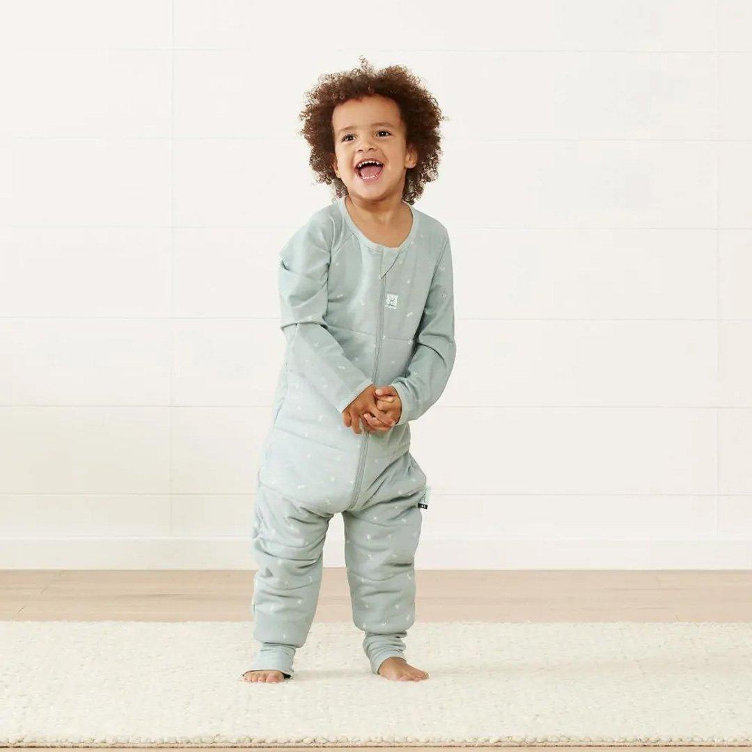  ergoPouch Organic Winter Long Sleeved Sleep Onesie - Sage - 2.5 TOG、mySite、merchandisen