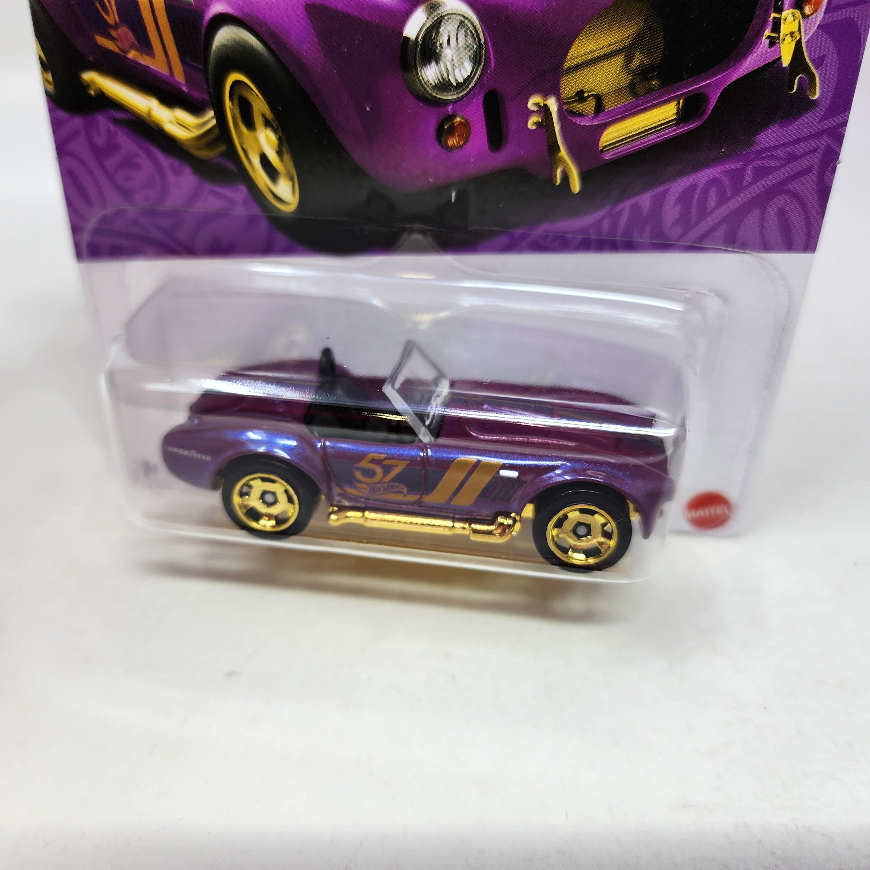 Shelby Cobra 427 S/C #4 * 2025 Hot Wheels Pearl & Chrome 57th Anniversary Mix 2、mySite、hgirdovlk