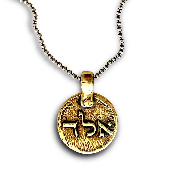 Shield From Evil Eye Kabbalah Necklace by Marla Studio - Sterling Silver or Bronze、mySite、topwebapps