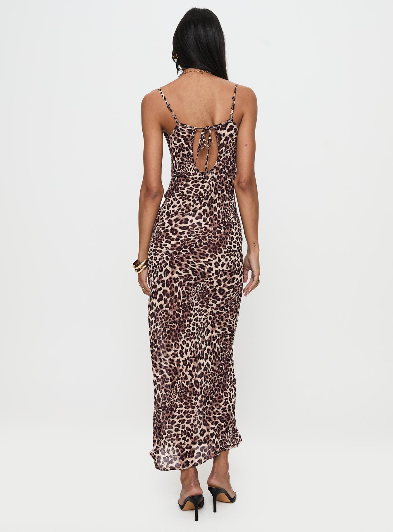 Paolina Maxi Dress Leopard、mySite、solidvoid