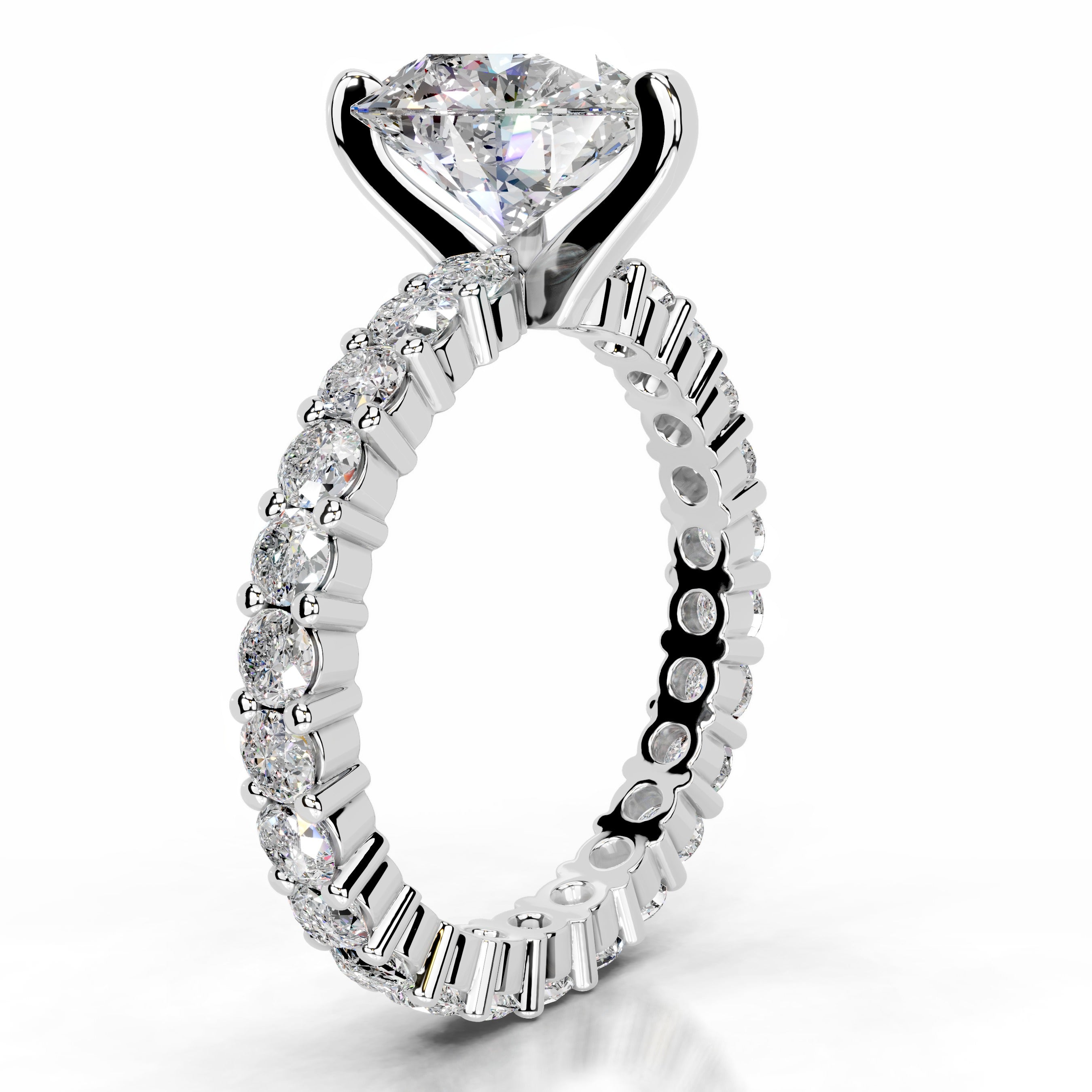 Jenna Moissanite & Diamonds Ring - Platinum、mySite、hinf8tx79